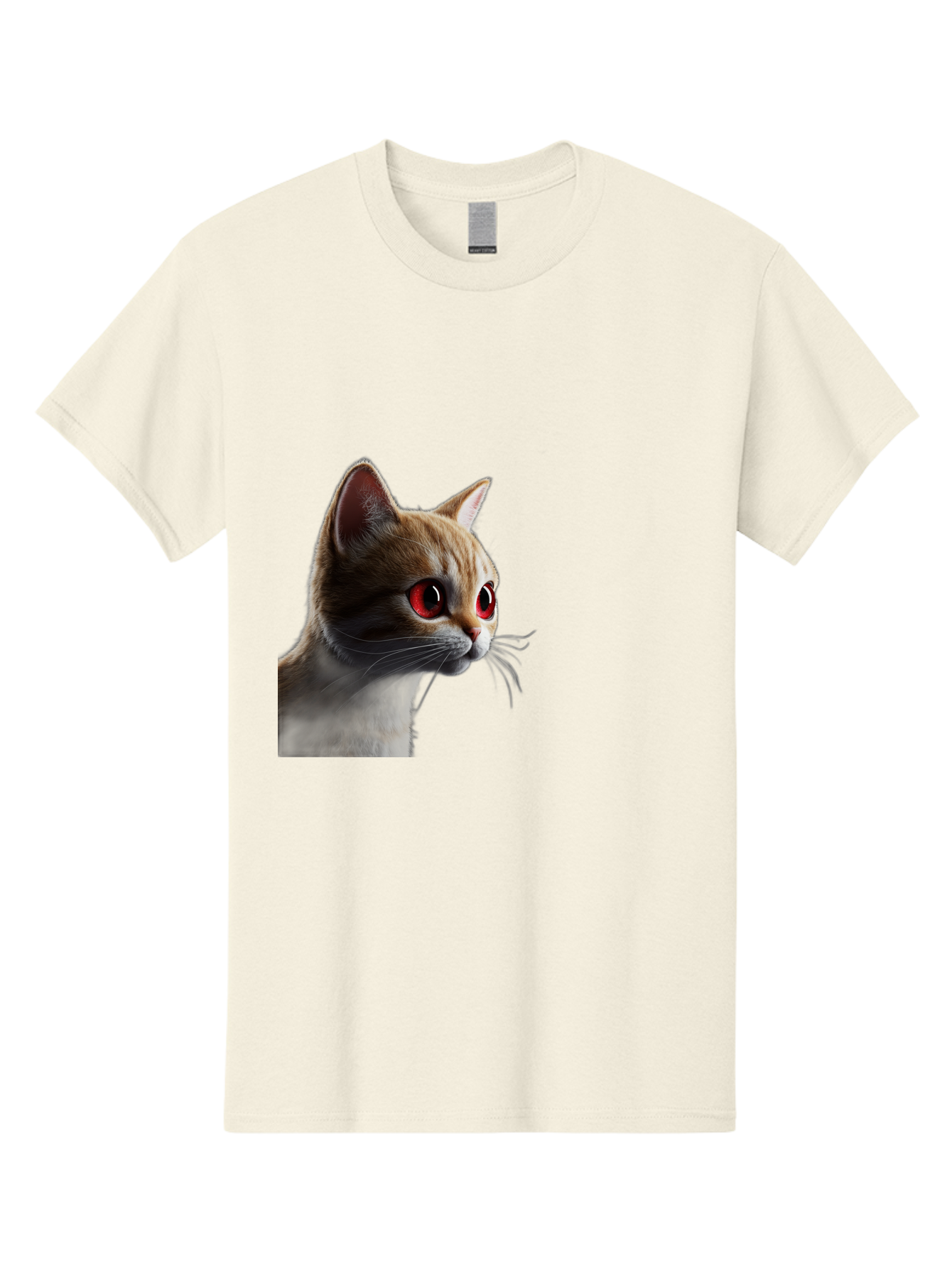 Cat-With-Red-Eyes Men'S Graphic Tee, 100% Cotton, Comfortable Casual Summer Wear, Machine Washable, Vintage Camera, Old Camera, Antique Camera, Black Camera, Classic Photography, Photography Equipment, Nostalgic Device, Film Camera, Camera Art Bai649