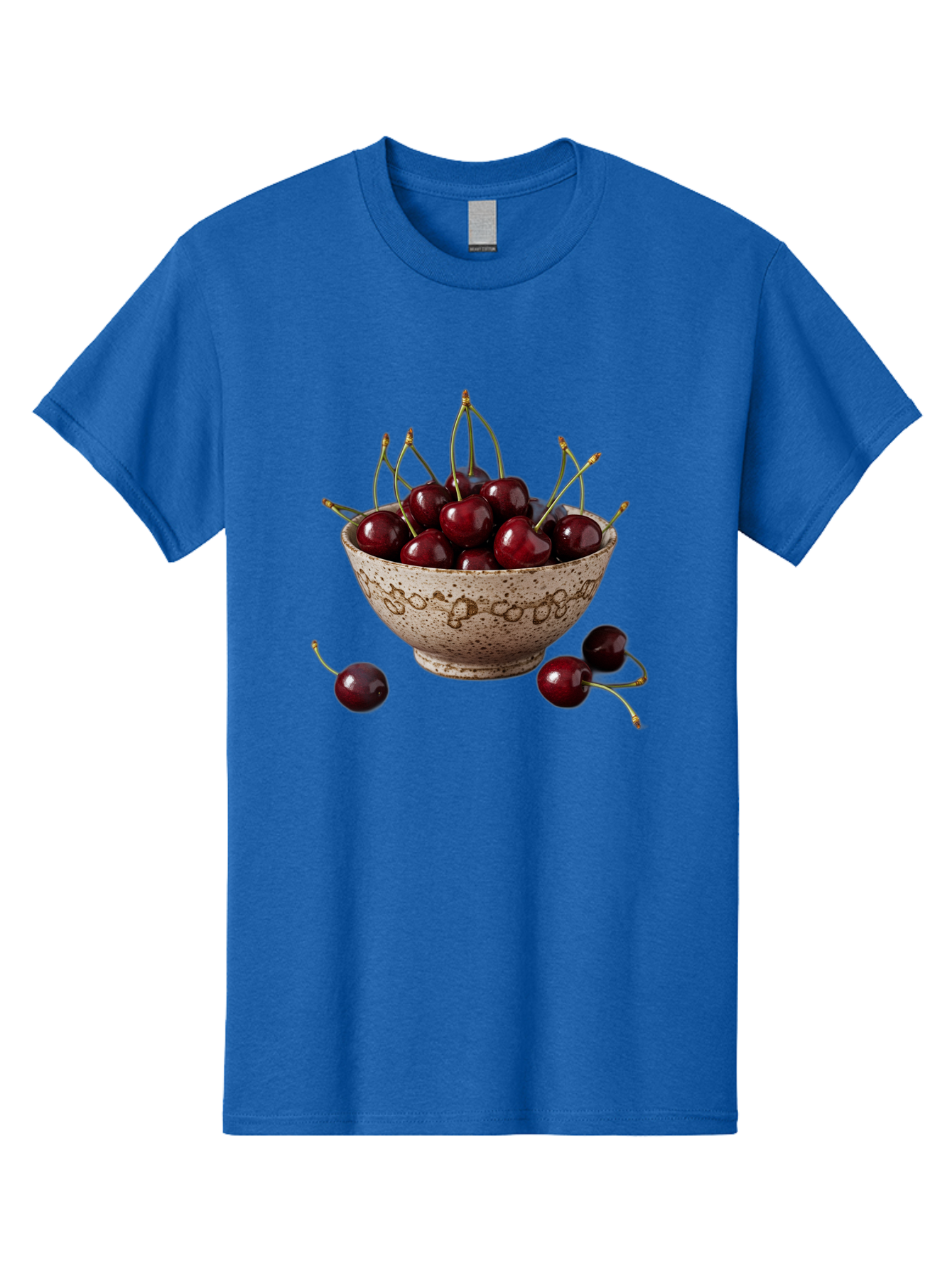 Ceramic-Bowl-Of-Cherries Men'S Graphic Tee, 100% Cotton, Comfortable Casual Summer Wear, Machine Washable, Vintage Camera, Old Camera, Antique Camera, Black Camera, Classic Photography, Photography Equipment, Nostalgic Device, Film Camera, Bai651
