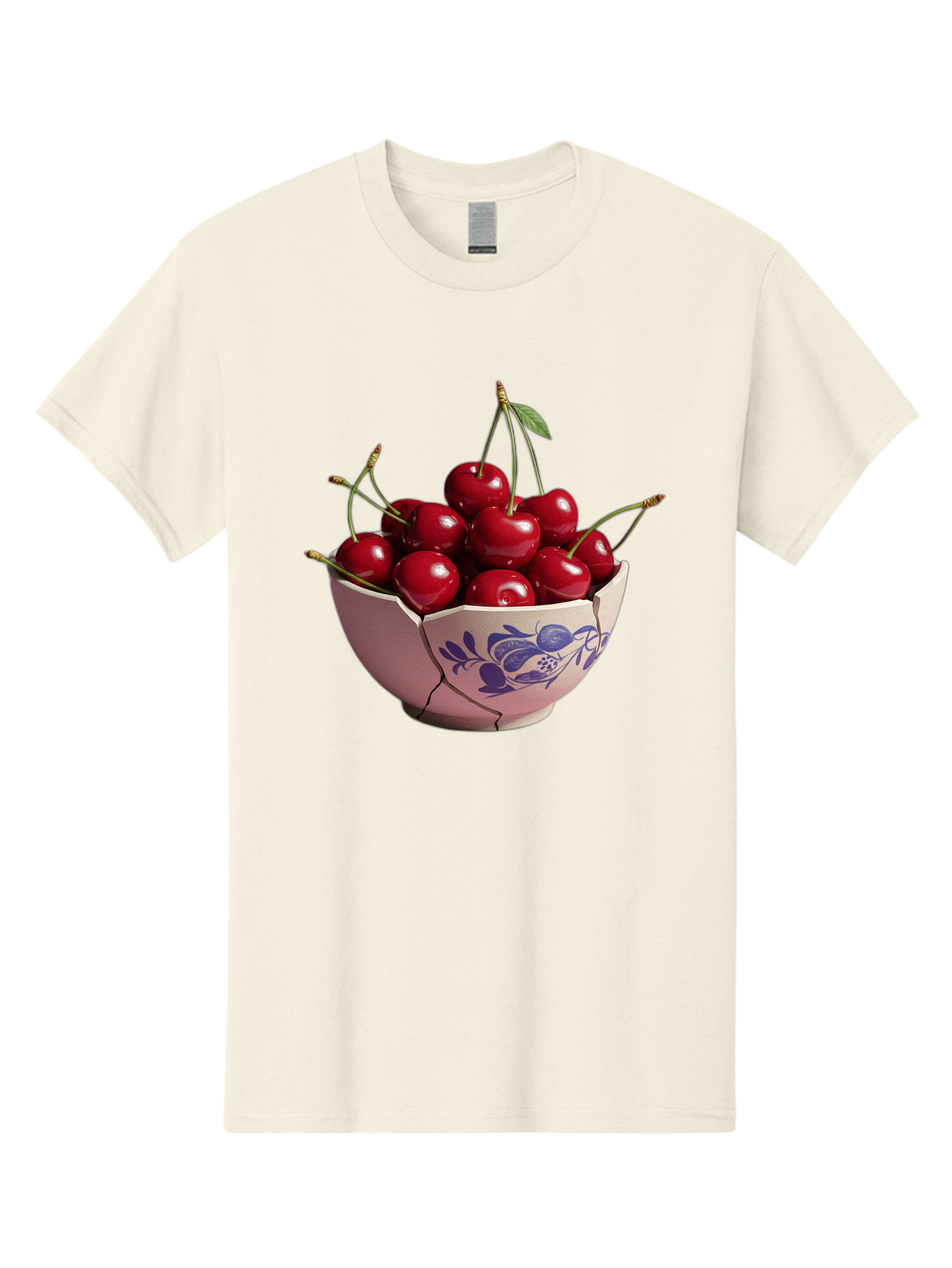 Ceramic-Bowl-With-Cherries-1 Men'S Graphic Tee, 100% Cotton, Comfortable Casual Summer Wear, Machine Washable, Vintage Camera, Old Camera, Antique Camera, Black Camera, Classic Photography, Photography Equipment, Nostalgic Device, Film Camera, Bai652