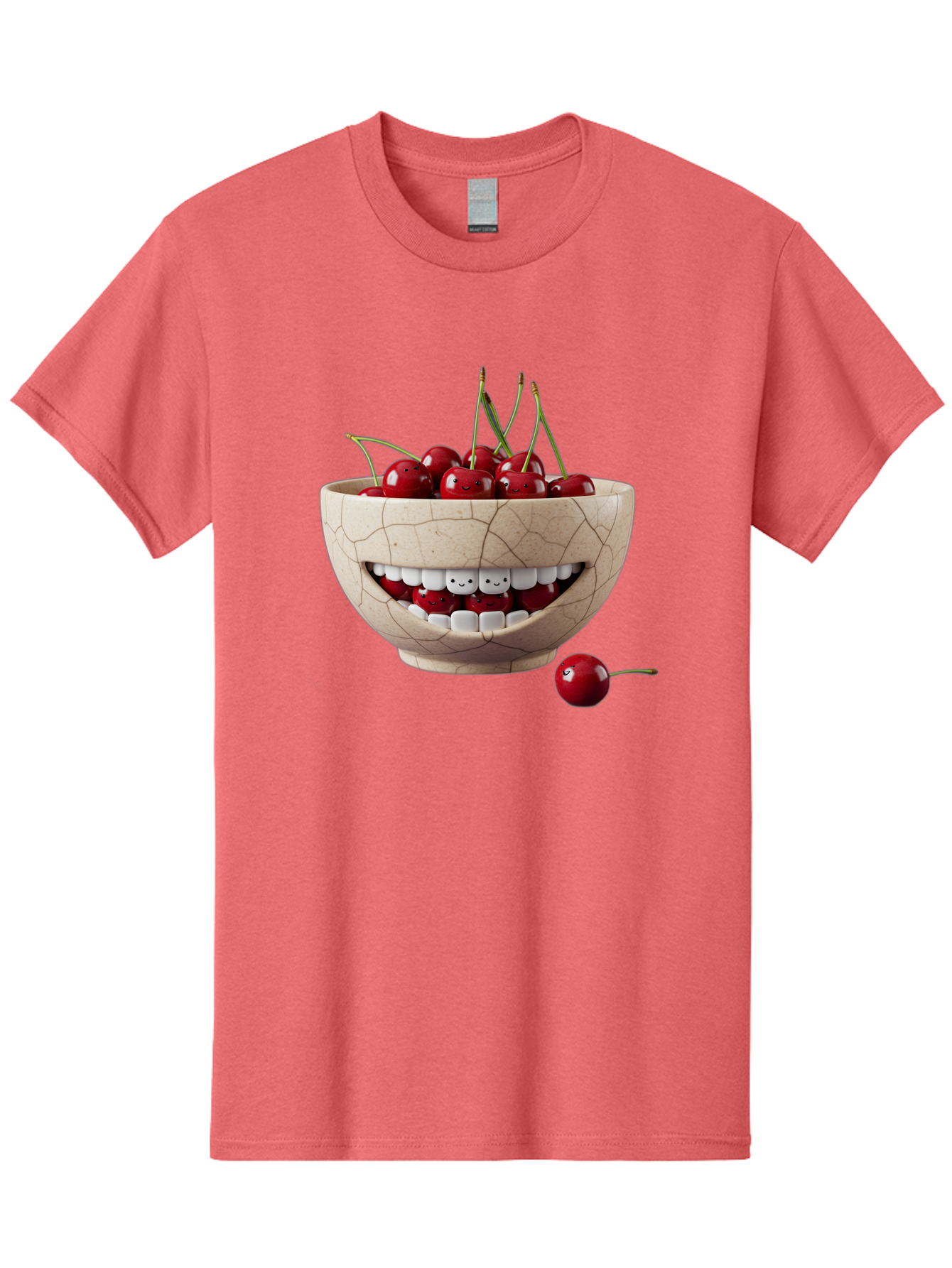 Ceramic-Bowl-With-Cherries Men'S Graphic Tee, 100% Cotton, Comfortable Casual Summer Wear, Machine Washable, Vintage Camera, Old Camera, Antique Camera, Black Camera, Classic Photography, Photography Equipment, Nostalgic Device, Film Camera, Bai653