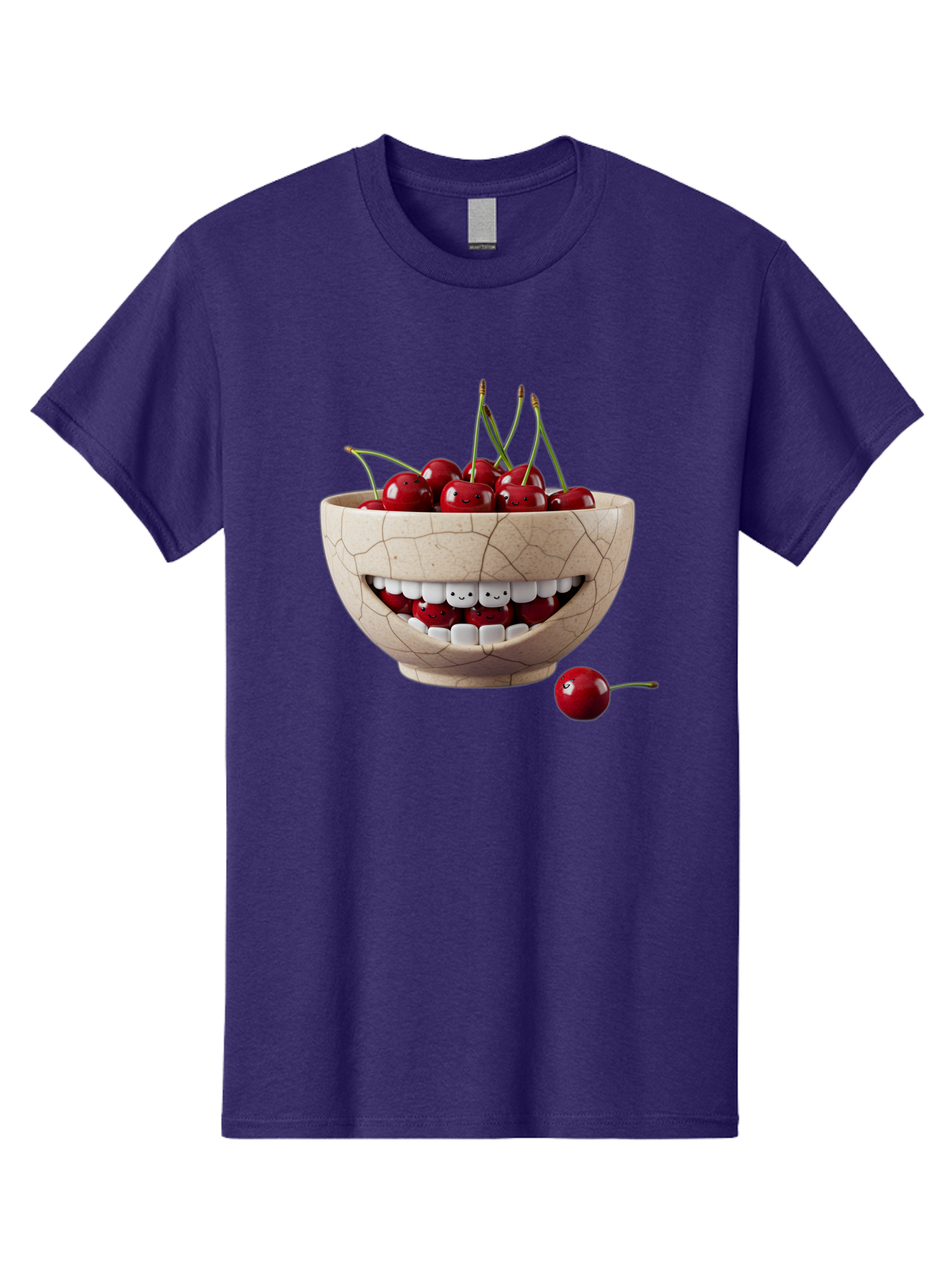 Ceramic-Bowl-With-Cherries Men'S Graphic Tee, 100% Cotton, Comfortable Casual Summer Wear, Machine Washable, Vintage Camera, Old Camera, Antique Camera, Black Camera, Classic Photography, Photography Equipment, Nostalgic Device, Film Camera, Bai653