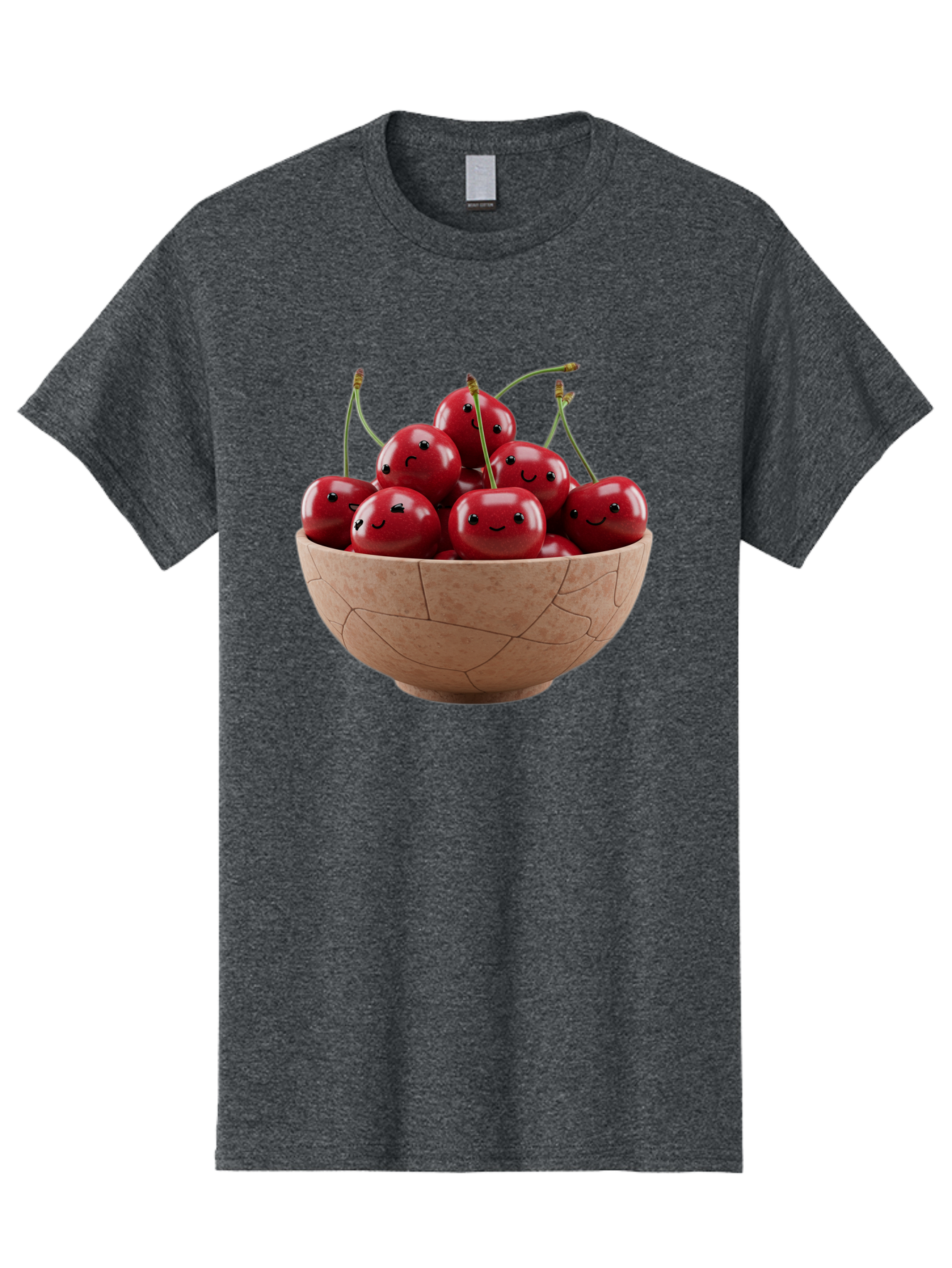 Cherries-1 Men'S Graphic Tee, 100% Cotton, Comfortable Casual Summer Wear, Machine Washable, Vintage Camera, Old Camera, Antique Camera, Black Camera, Classic Photography, Photography Equipment, Nostalgic Device, Film Camera, Camera Art Bai654