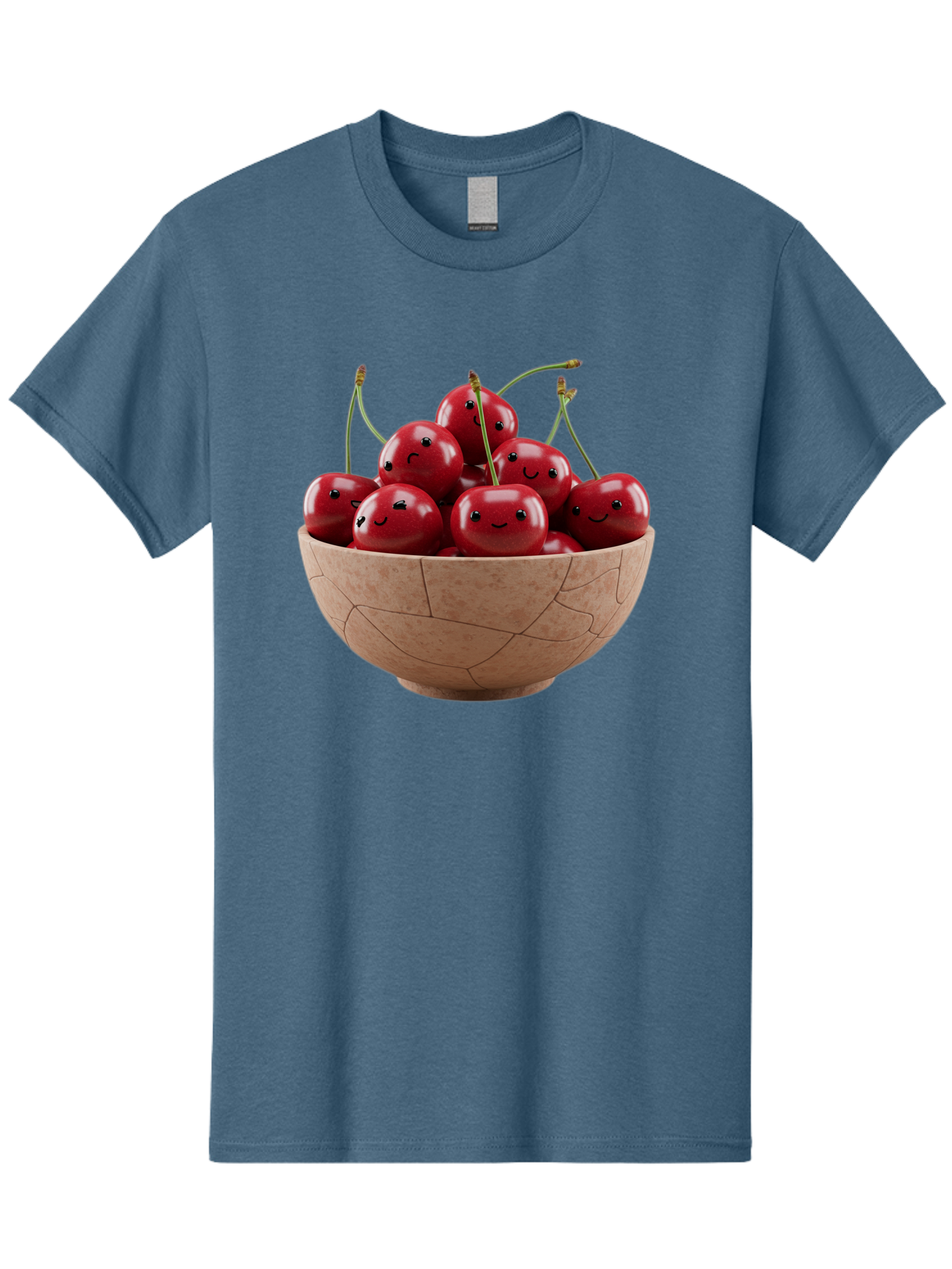Cherries-1 Men'S Graphic Tee, 100% Cotton, Comfortable Casual Summer Wear, Machine Washable, Vintage Camera, Old Camera, Antique Camera, Black Camera, Classic Photography, Photography Equipment, Nostalgic Device, Film Camera, Camera Art Bai654