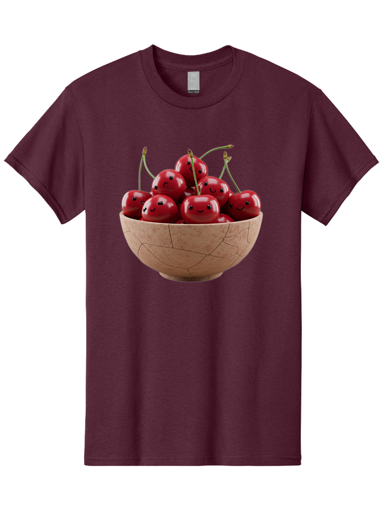Cherries-1 Men'S Graphic Tee, 100% Cotton, Comfortable Casual Summer Wear, Machine Washable, Vintage Camera, Old Camera, Antique Camera, Black Camera, Classic Photography, Photography Equipment, Nostalgic Device, Film Camera, Camera Art Bai654