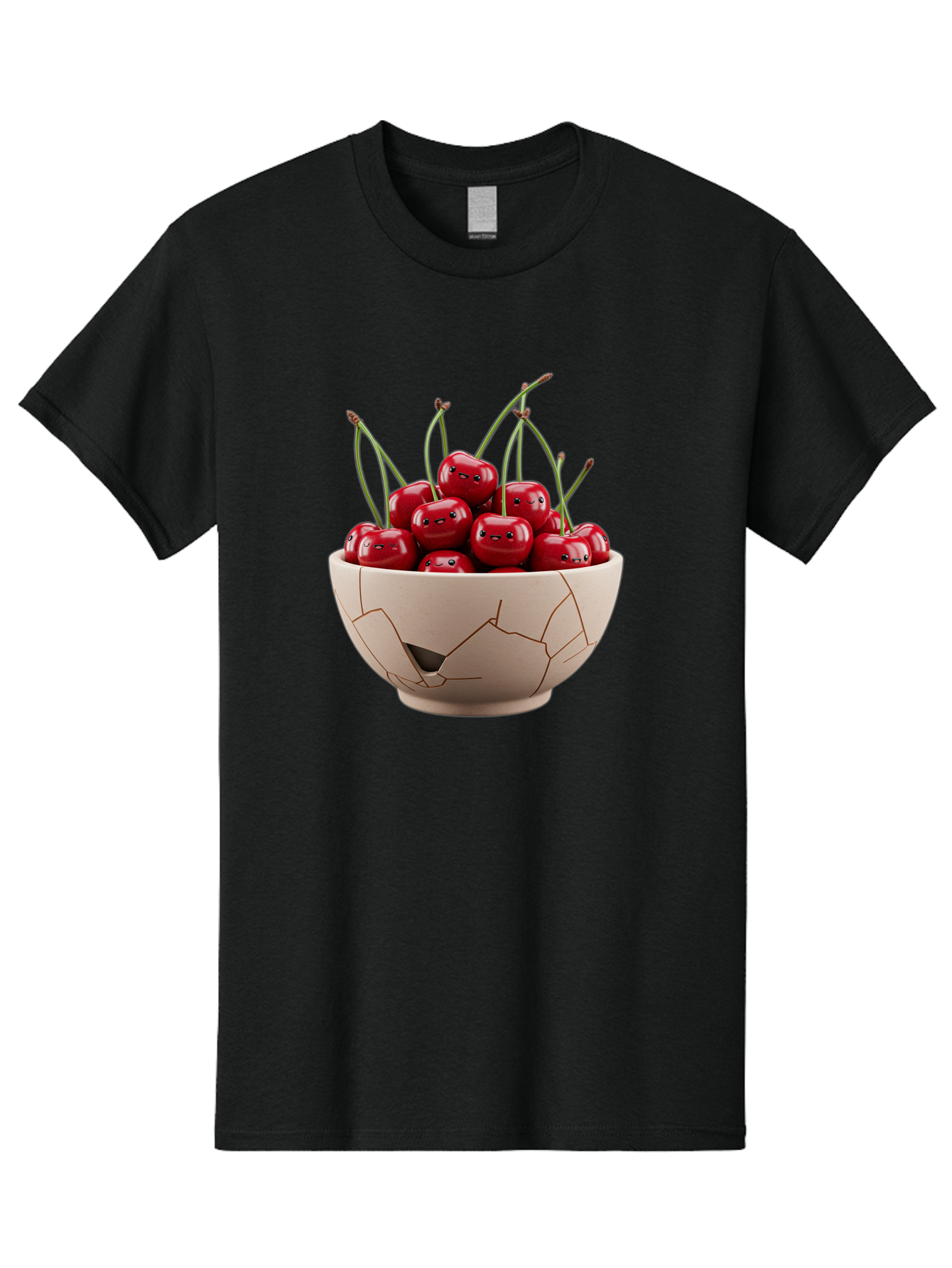 Cherries-3 Men'S Graphic Tee, 100% Cotton, Comfortable Casual Summer Wear, Machine Washable, Vintage Camera, Old Camera, Antique Camera, Black Camera, Classic Photography, Photography Equipment, Nostalgic Device, Film Camera, Camera Art Bai656