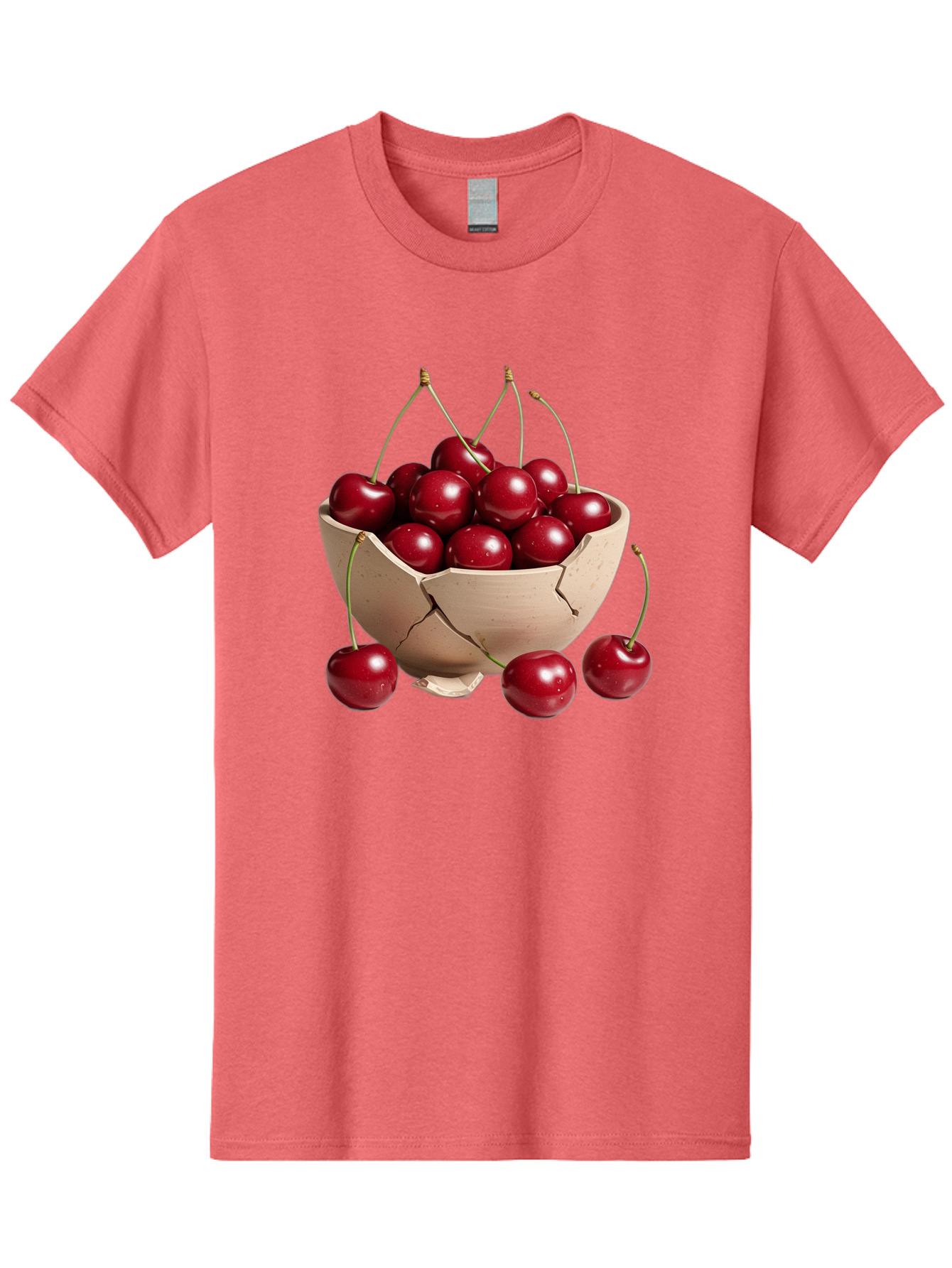 Cherries-4 Men'S Graphic Tee, 100% Cotton, Comfortable Casual Summer Wear, Machine Washable, Vintage Camera, Old Camera, Antique Camera, Black Camera, Classic Photography, Photography Equipment, Nostalgic Device, Film Camera, Camera Art Bai657