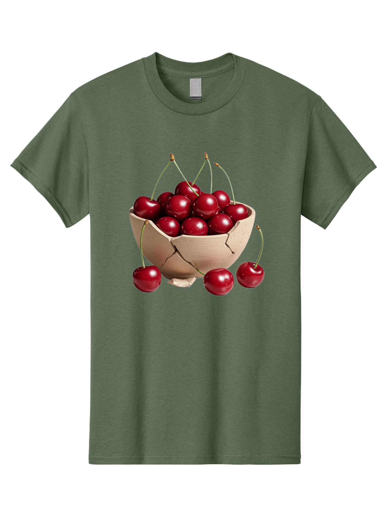 Cherries-4 Men'S Graphic Tee, 100% Cotton, Comfortable Casual Summer Wear, Machine Washable, Vintage Camera, Old Camera, Antique Camera, Black Camera, Classic Photography, Photography Equipment, Nostalgic Device, Film Camera, Camera Art Bai657