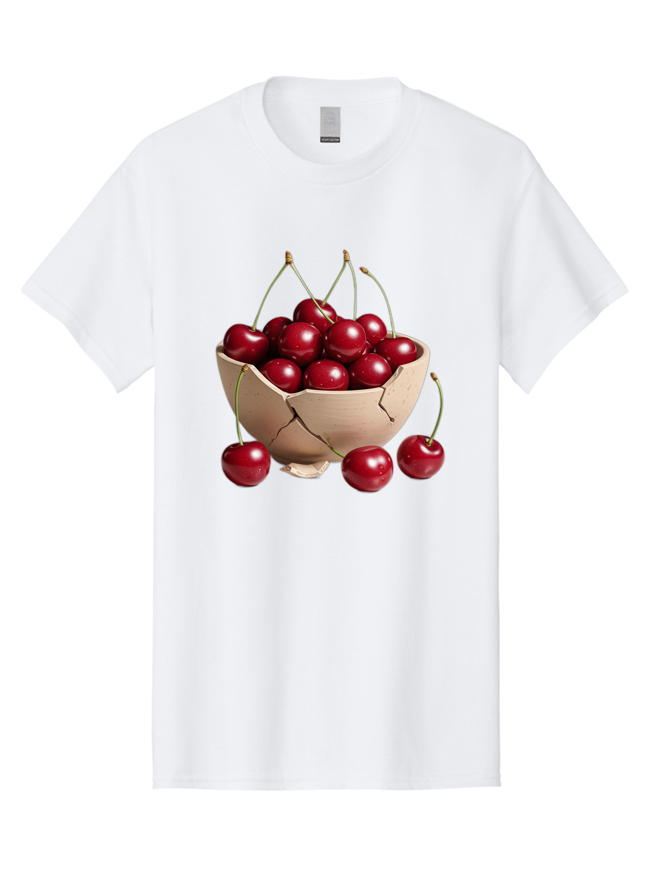 Cherries-4 Men'S Graphic Tee, 100% Cotton, Comfortable Casual Summer Wear, Machine Washable, Vintage Camera, Old Camera, Antique Camera, Black Camera, Classic Photography, Photography Equipment, Nostalgic Device, Film Camera, Camera Art Bai657