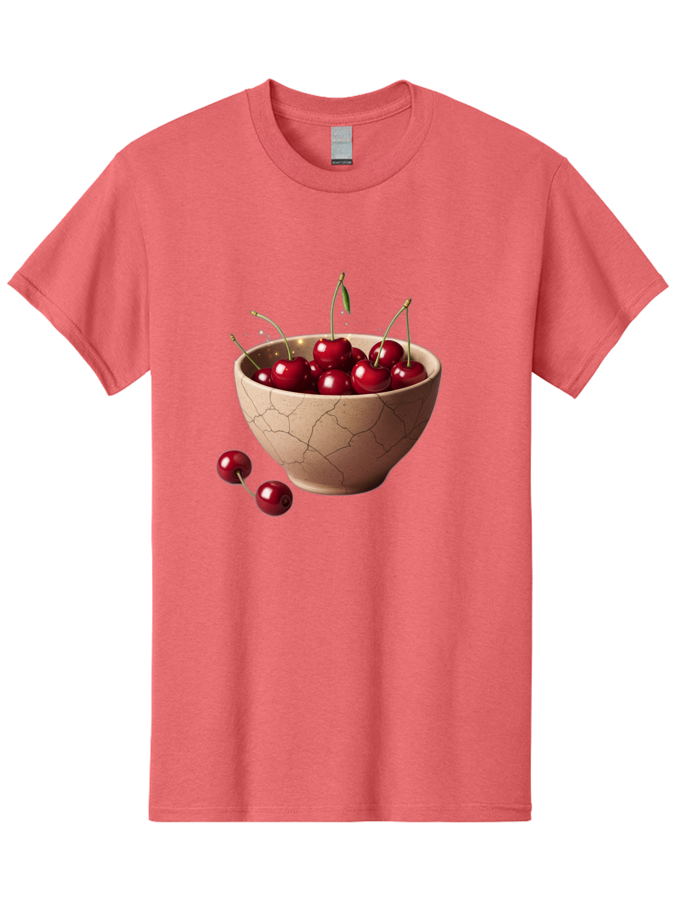 Cherries-5 Men'S Graphic Tee, 100% Cotton, Comfortable Casual Summer Wear, Machine Washable, Vintage Camera, Old Camera, Antique Camera, Black Camera, Classic Photography, Photography Equipment, Nostalgic Device, Film Camera, Camera Art Bai658