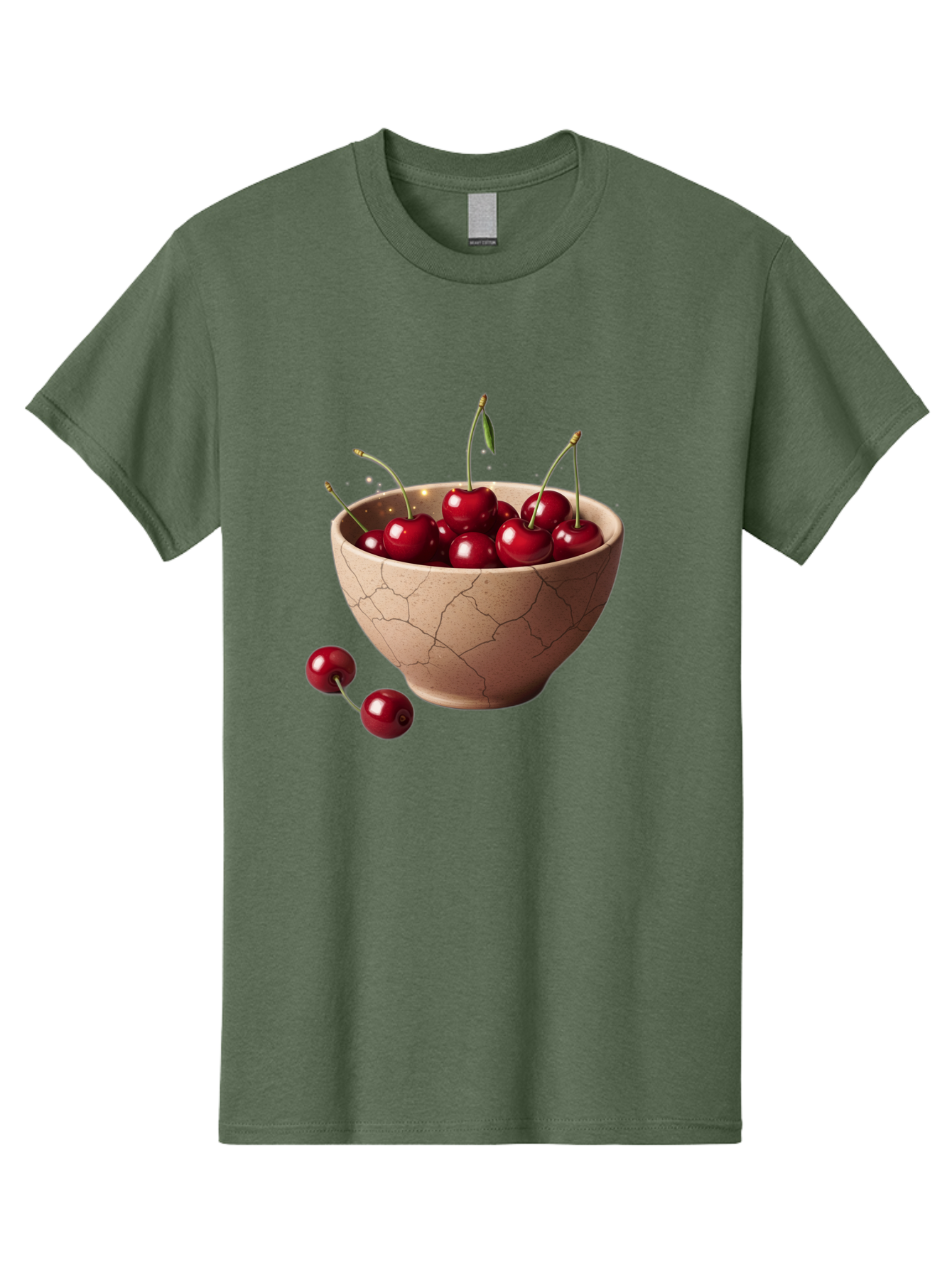 Cherries-5 Men'S Graphic Tee, 100% Cotton, Comfortable Casual Summer Wear, Machine Washable, Vintage Camera, Old Camera, Antique Camera, Black Camera, Classic Photography, Photography Equipment, Nostalgic Device, Film Camera, Camera Art Bai658