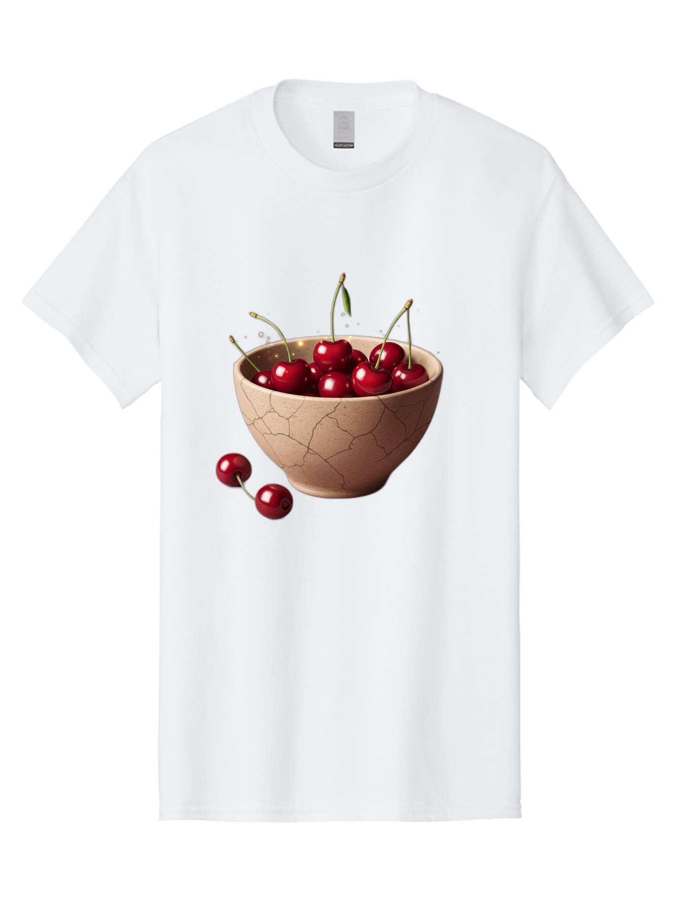 Cherries-5 Men'S Graphic Tee, 100% Cotton, Comfortable Casual Summer Wear, Machine Washable, Vintage Camera, Old Camera, Antique Camera, Black Camera, Classic Photography, Photography Equipment, Nostalgic Device, Film Camera, Camera Art Bai658