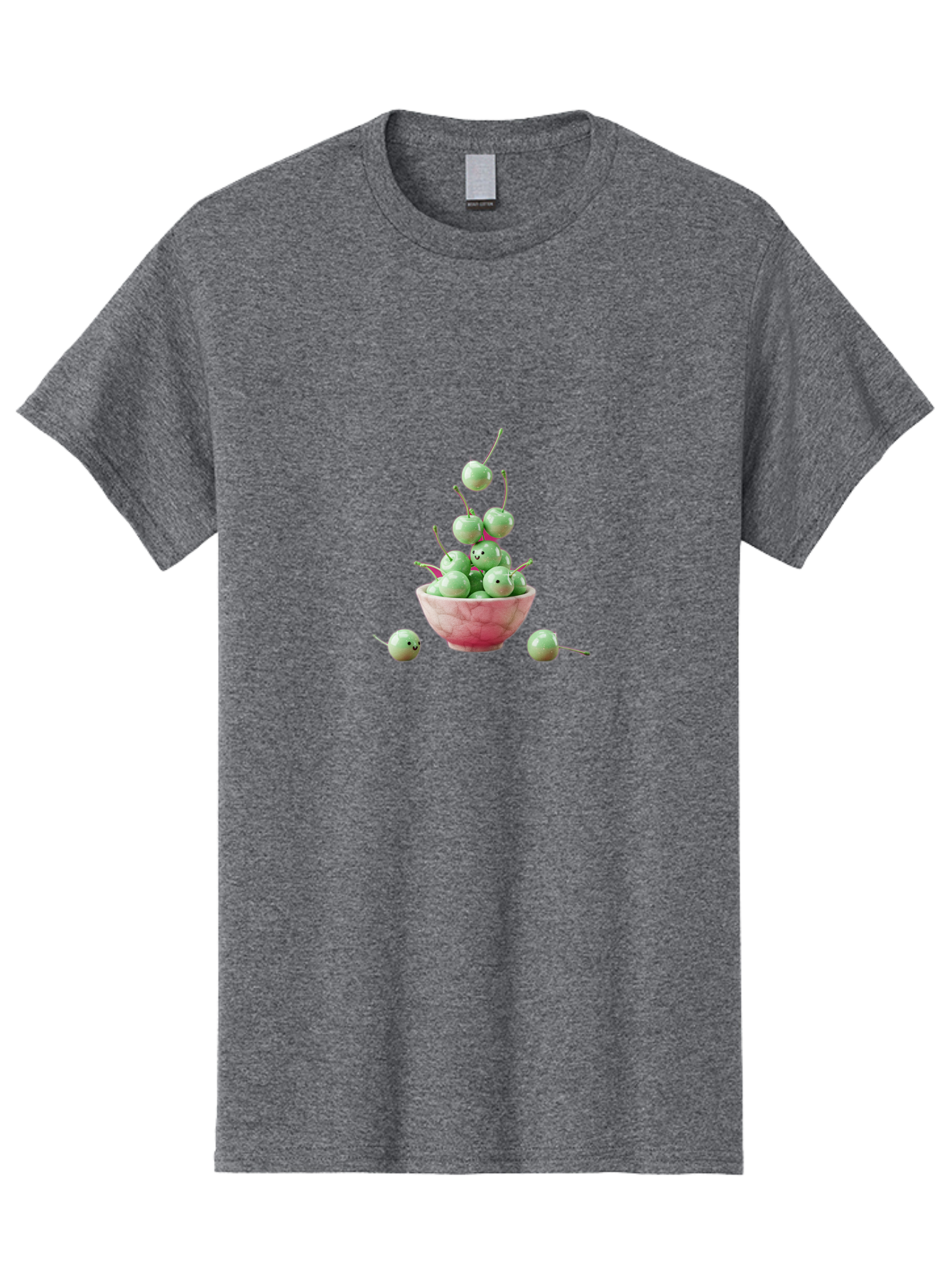 Cherries-Bowl-2 Men'S Graphic Tee, 100% Cotton, Comfortable Casual Summer Wear, Machine Washable, Vintage Camera, Old Camera, Antique Camera, Black Camera, Classic Photography, Photography Equipment, Nostalgic Device, Film Camera, Camera Art Bai660