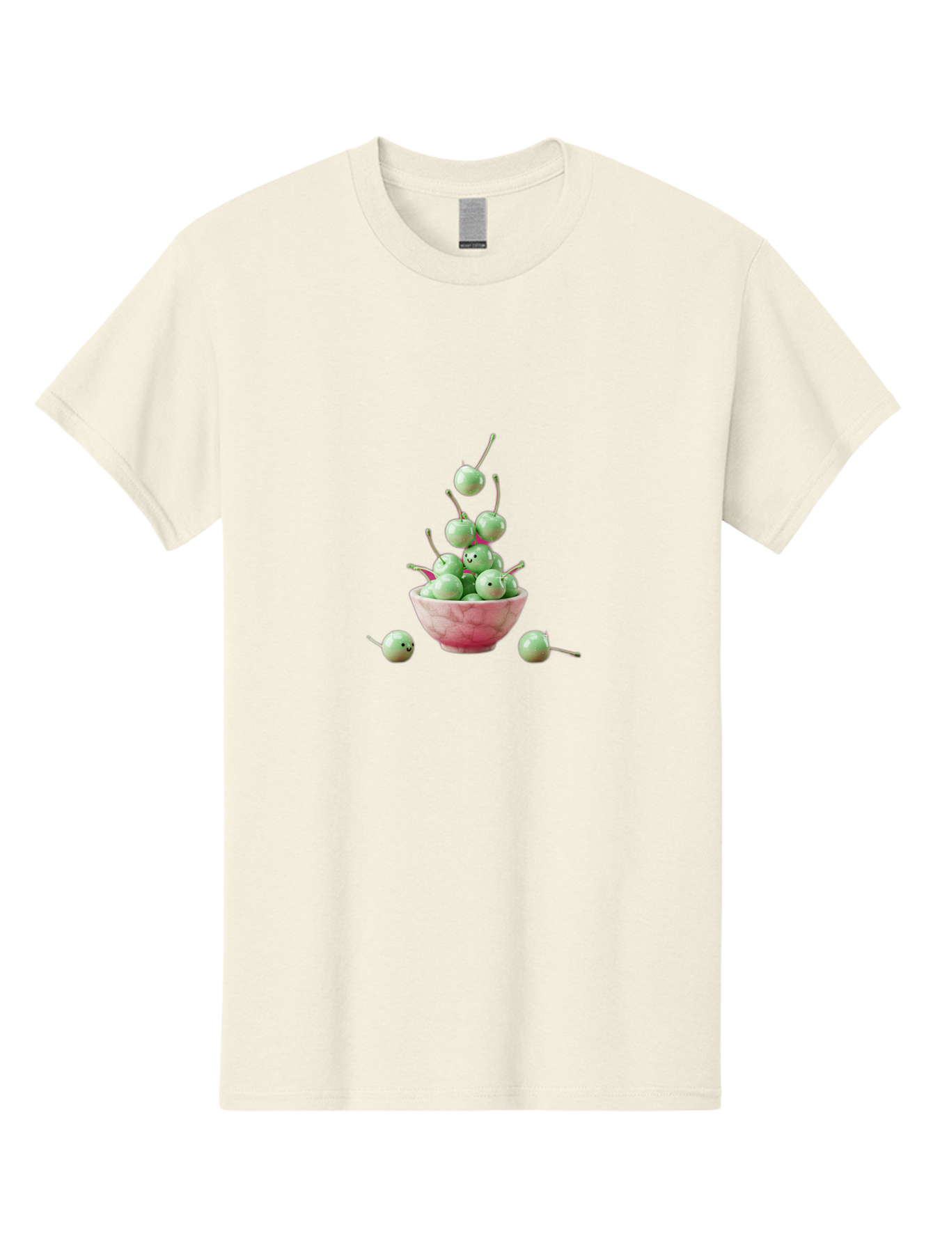 Cherries-Bowl-2 Men'S Graphic Tee, 100% Cotton, Comfortable Casual Summer Wear, Machine Washable, Vintage Camera, Old Camera, Antique Camera, Black Camera, Classic Photography, Photography Equipment, Nostalgic Device, Film Camera, Camera Art Bai660
