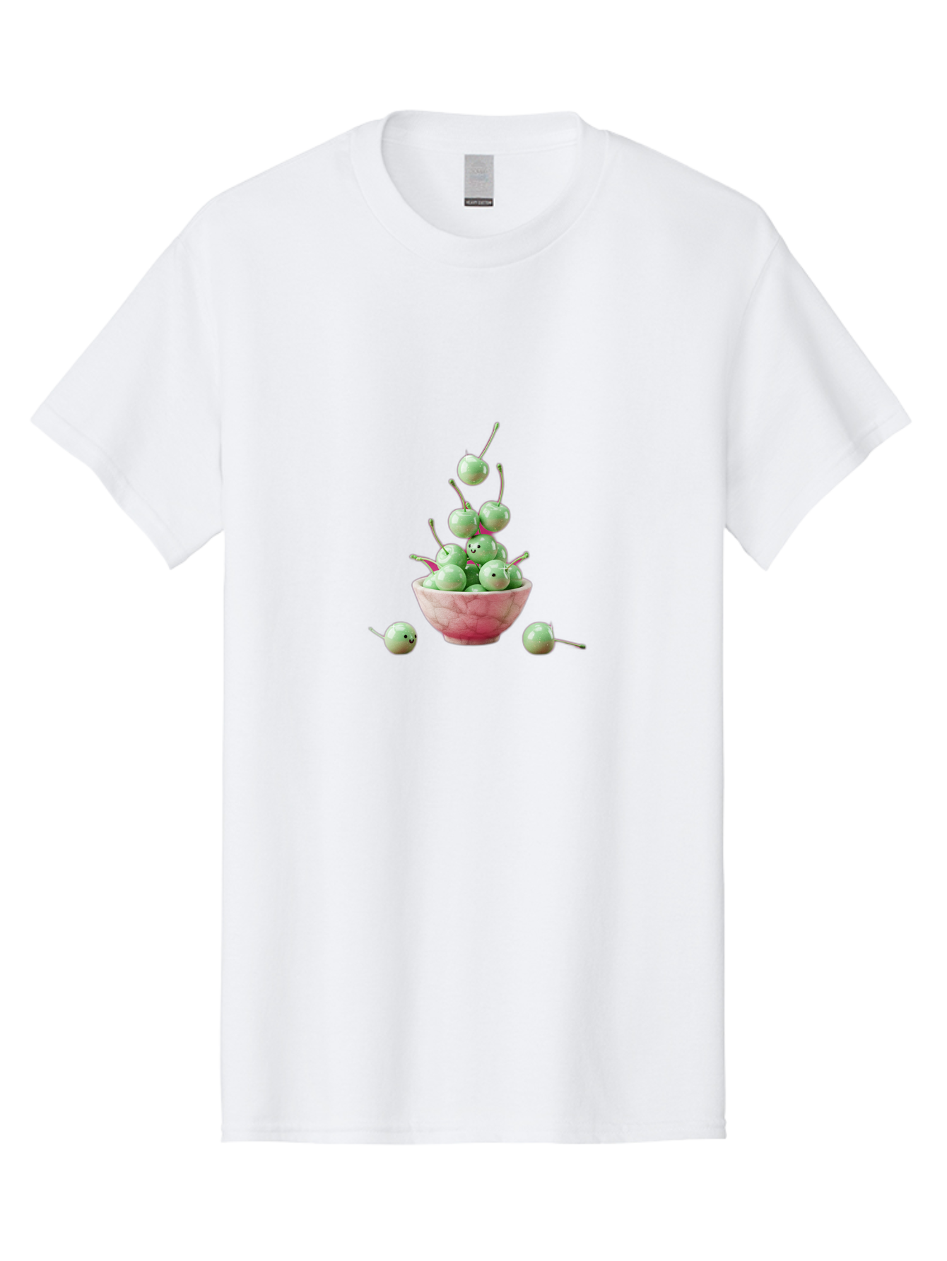 Cherries-Bowl-2 Men'S Graphic Tee, 100% Cotton, Comfortable Casual Summer Wear, Machine Washable, Vintage Camera, Old Camera, Antique Camera, Black Camera, Classic Photography, Photography Equipment, Nostalgic Device, Film Camera, Camera Art Bai660