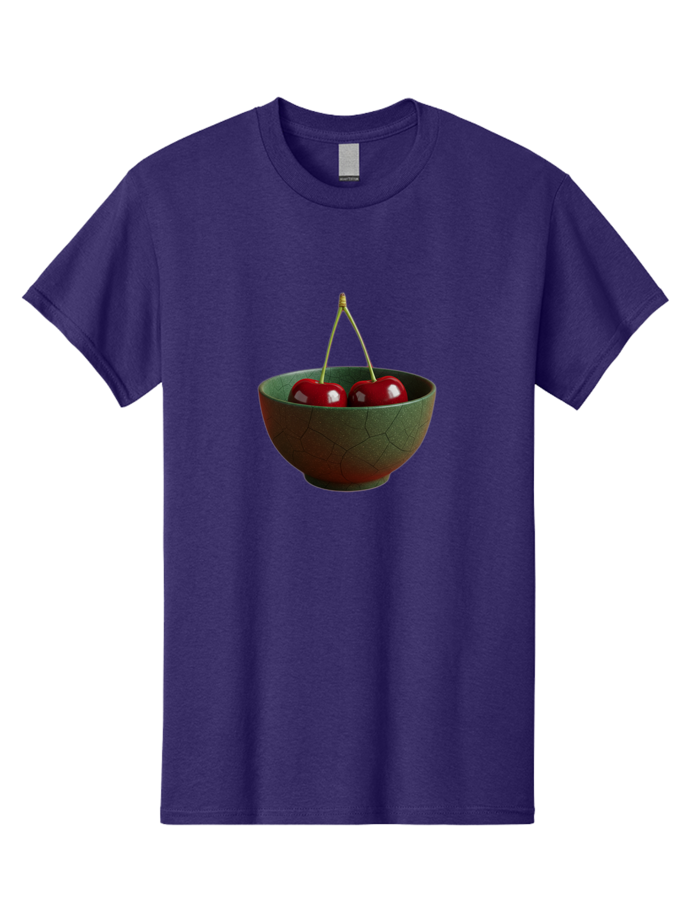 Cherries-Bowl Men'S Graphic Tee, 100% Cotton, Comfortable Casual Summer Wear, Machine Washable, Vintage Camera, Old Camera, Antique Camera, Black Camera, Classic Photography, Photography Equipment, Nostalgic Device, Film Camera, Camera Art Bai661