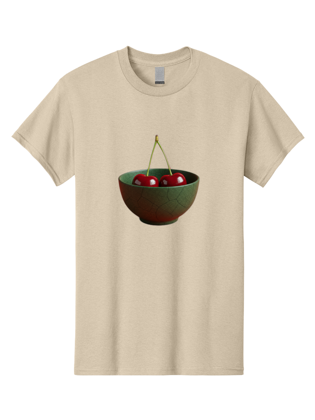 Cherries-Bowl Men'S Graphic Tee, 100% Cotton, Comfortable Casual Summer Wear, Machine Washable, Vintage Camera, Old Camera, Antique Camera, Black Camera, Classic Photography, Photography Equipment, Nostalgic Device, Film Camera, Camera Art Bai661