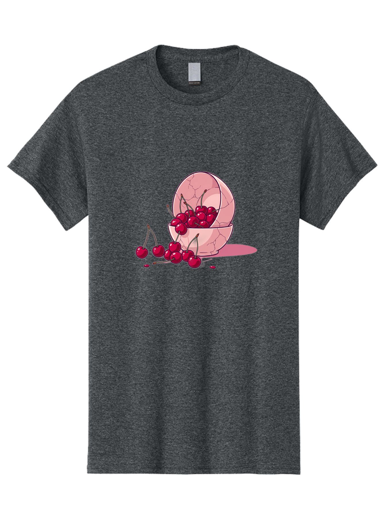 Cherries-Filling-Egg-Shell Men'S Graphic Tee, 100% Cotton, Comfortable Casual Summer Wear, Machine Washable, Vintage Camera, Old Camera, Antique Camera, Black Camera, Classic Photography, Photography Equipment, Nostalgic Device, Film Camera, Bai662