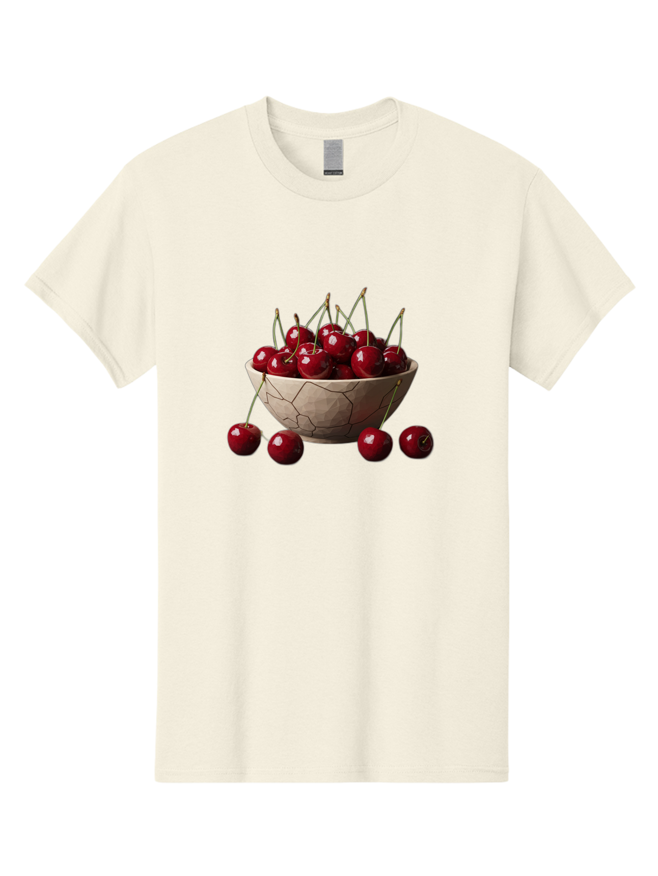 Cherries-In-A-Bowl-2 Men'S Graphic Tee, 100% Cotton, Comfortable Casual Summer Wear, Machine Washable, Vintage Camera, Old Camera, Antique Camera, Black Camera, Classic Photography, Photography Equipment, Nostalgic Device, Film Camera, Bai664