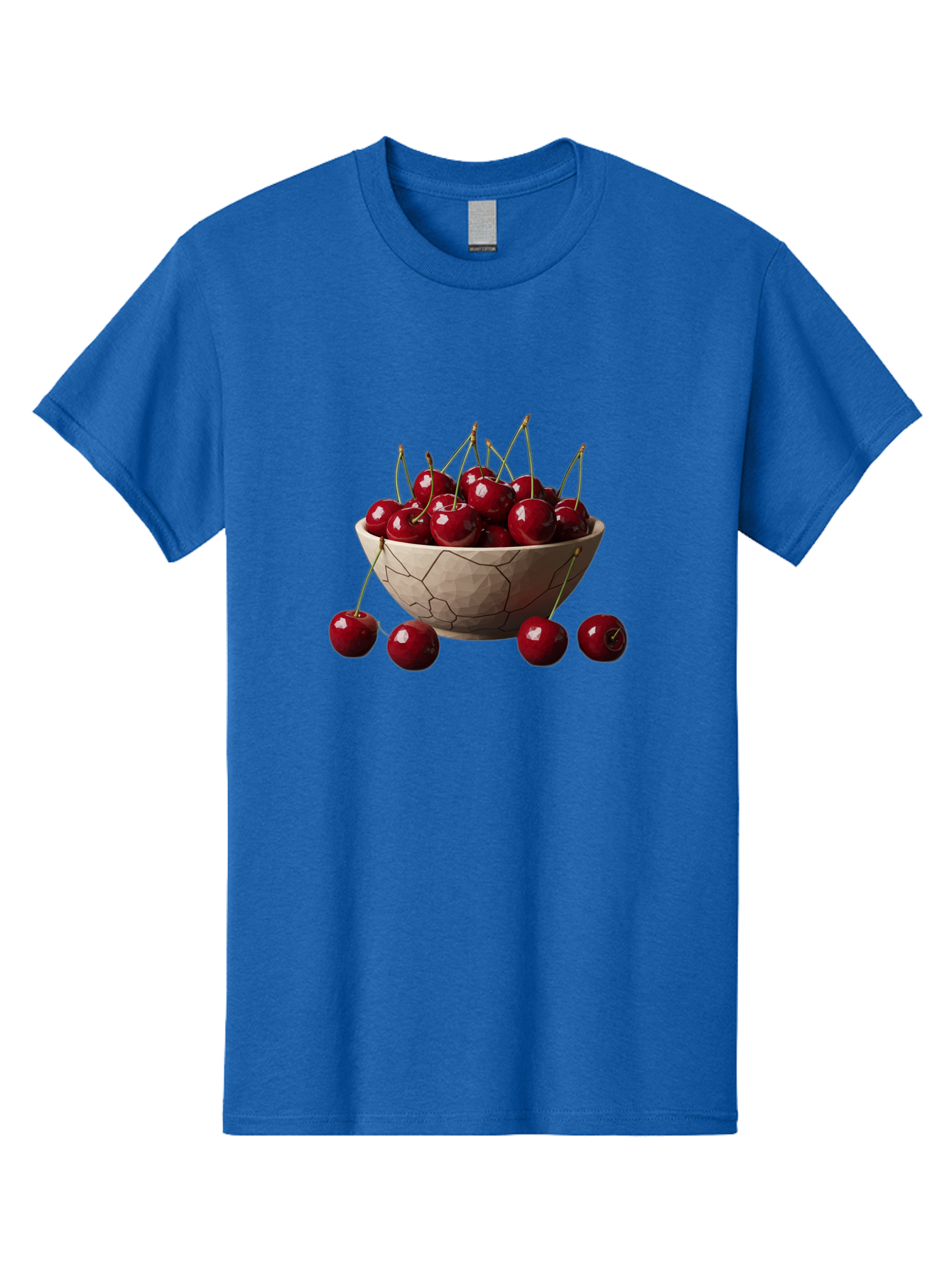 Cherries-In-A-Bowl-2 Men'S Graphic Tee, 100% Cotton, Comfortable Casual Summer Wear, Machine Washable, Vintage Camera, Old Camera, Antique Camera, Black Camera, Classic Photography, Photography Equipment, Nostalgic Device, Film Camera, Bai664