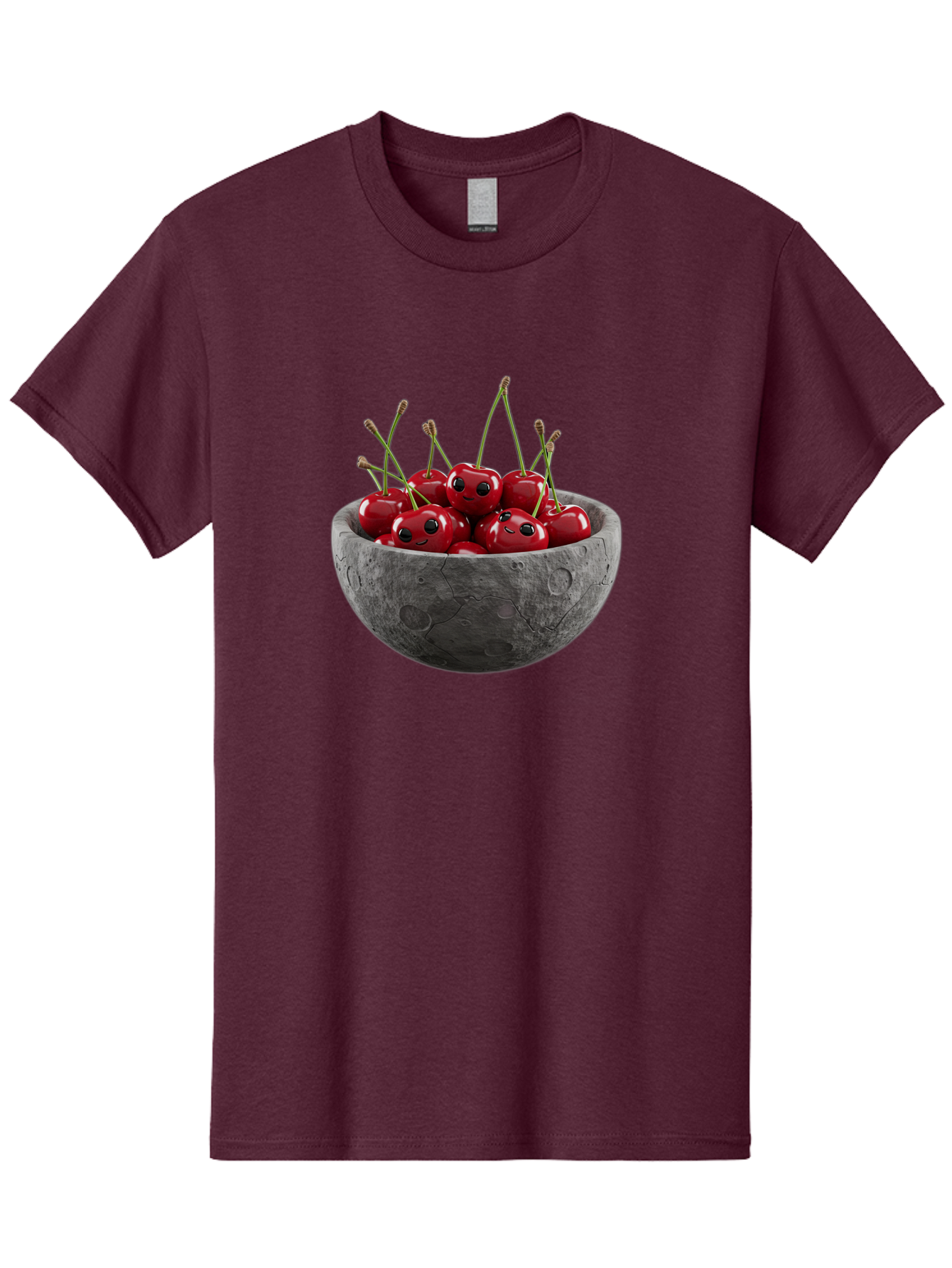 Cherries-In-A-Bowl-3 Men'S Graphic Tee, 100% Cotton, Comfortable Casual Summer Wear, Machine Washable, Vintage Camera, Old Camera, Antique Camera, Black Camera, Classic Photography, Photography Equipment, Nostalgic Device, Film Camera, Bai665