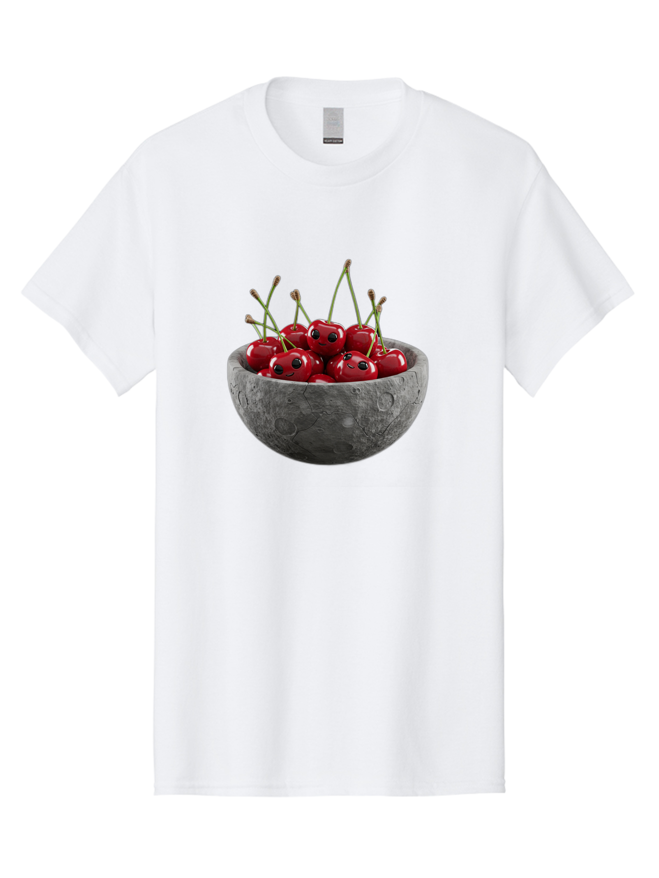 Cherries-In-A-Bowl-3 Men'S Graphic Tee, 100% Cotton, Comfortable Casual Summer Wear, Machine Washable, Vintage Camera, Old Camera, Antique Camera, Black Camera, Classic Photography, Photography Equipment, Nostalgic Device, Film Camera, Bai665