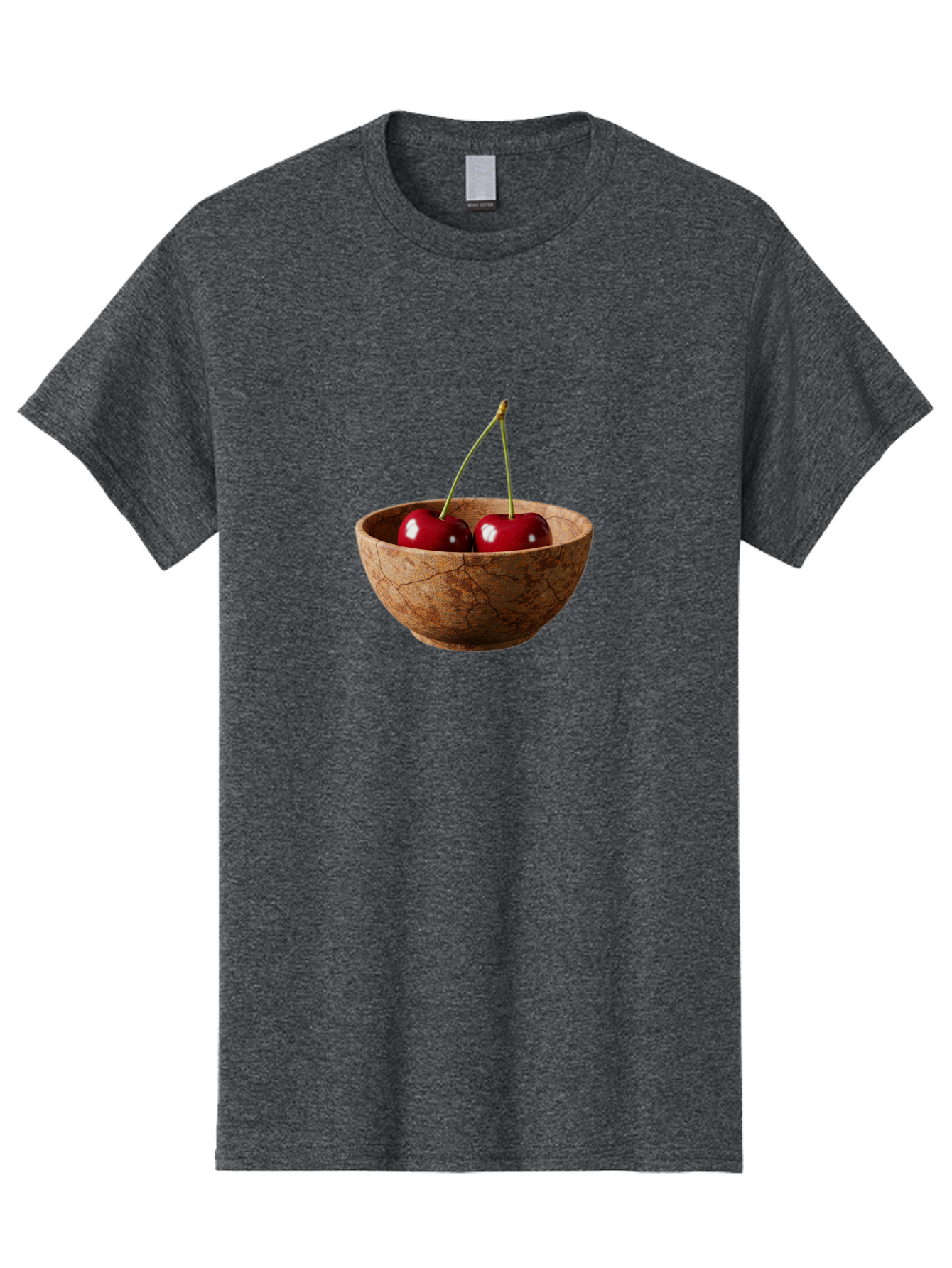 Cherries-In-A-Bowl Men'S Graphic Tee, 100% Cotton, Comfortable Casual Summer Wear, Machine Washable, Vintage Camera, Old Camera, Antique Camera, Black Camera, Classic Photography, Photography Equipment, Nostalgic Device, Film Camera, Bai666