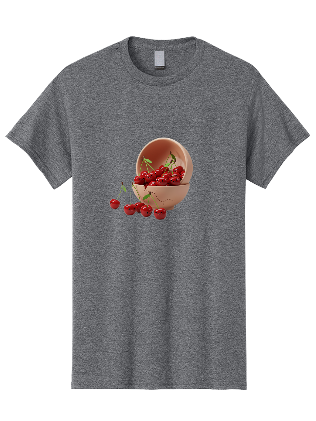 Cherries-In-A-Broken-Bowl Men'S Graphic Tee, 100% Cotton, Comfortable Casual Summer Wear, Machine Washable, Vintage Camera, Old Camera, Antique Camera, Black Camera, Classic Photography, Photography Equipment, Nostalgic Device, Film Camera, Bai667