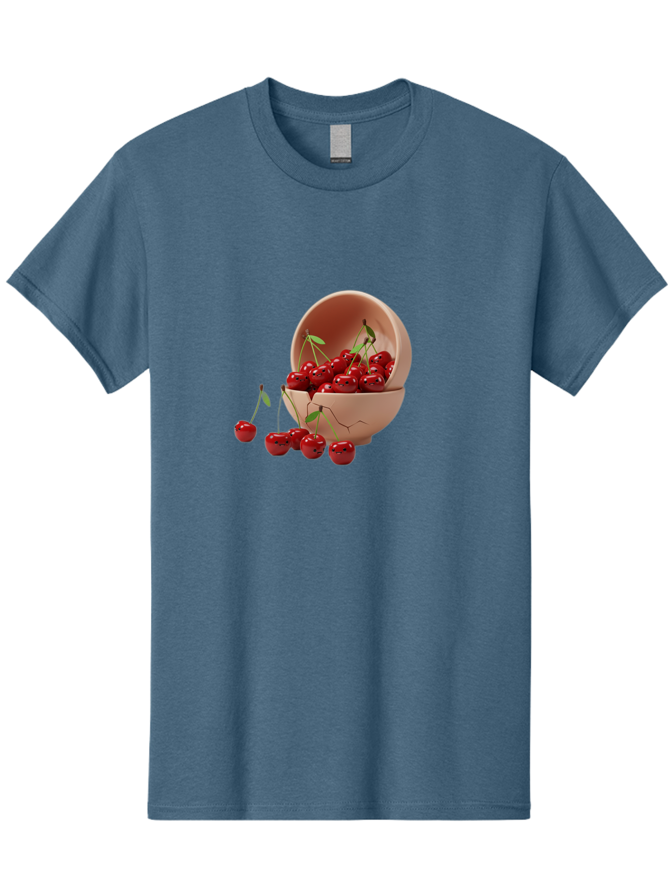 Cherries-In-A-Broken-Bowl Men'S Graphic Tee, 100% Cotton, Comfortable Casual Summer Wear, Machine Washable, Vintage Camera, Old Camera, Antique Camera, Black Camera, Classic Photography, Photography Equipment, Nostalgic Device, Film Camera, Bai667