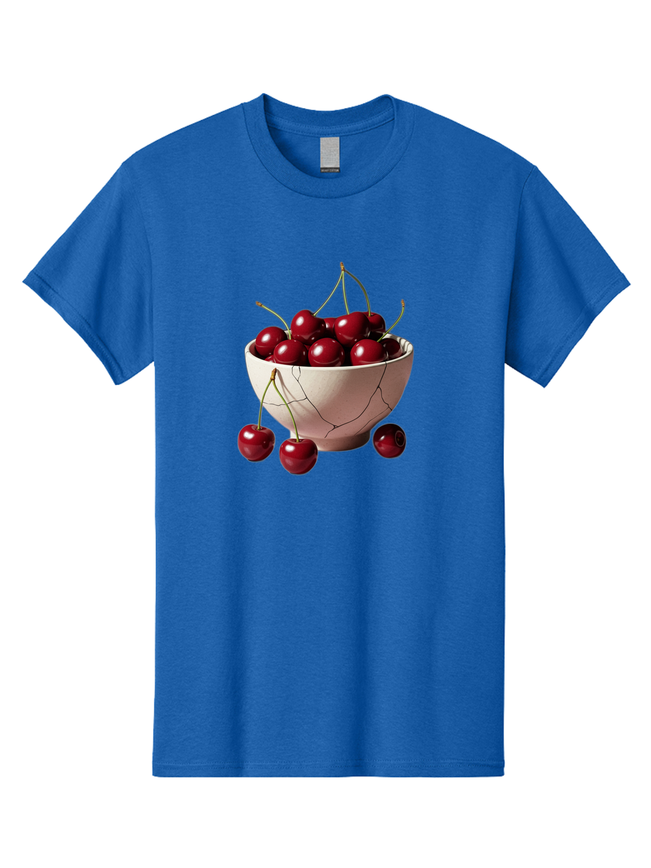 Cherries-In-A-Broken-White-Bowl Men'S Graphic Tee, 100% Cotton, Comfortable Casual Summer Wear, Machine Washable, Vintage Camera, Old Camera, Antique Camera, Black Camera, Classic Photography, Photography Equipment, Nostalgic Device, Bai668