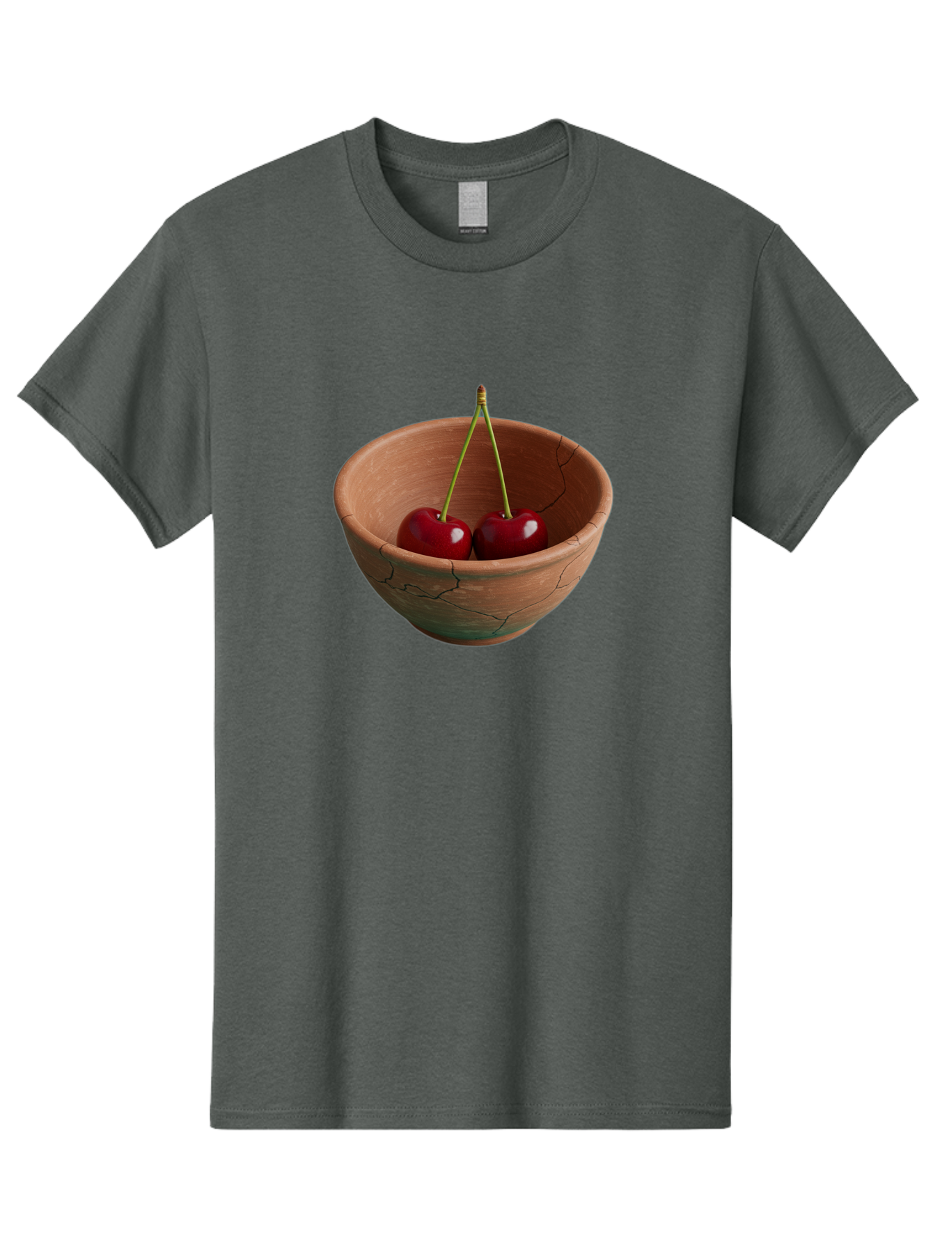 Cherries-In-A-Clay-Bowl Men'S Graphic Tee, 100% Cotton, Comfortable Casual Summer Wear, Machine Washable, Vintage Camera, Old Camera, Antique Camera, Black Camera, Classic Photography, Photography Equipment, Nostalgic Device, Film Camera, Bai669