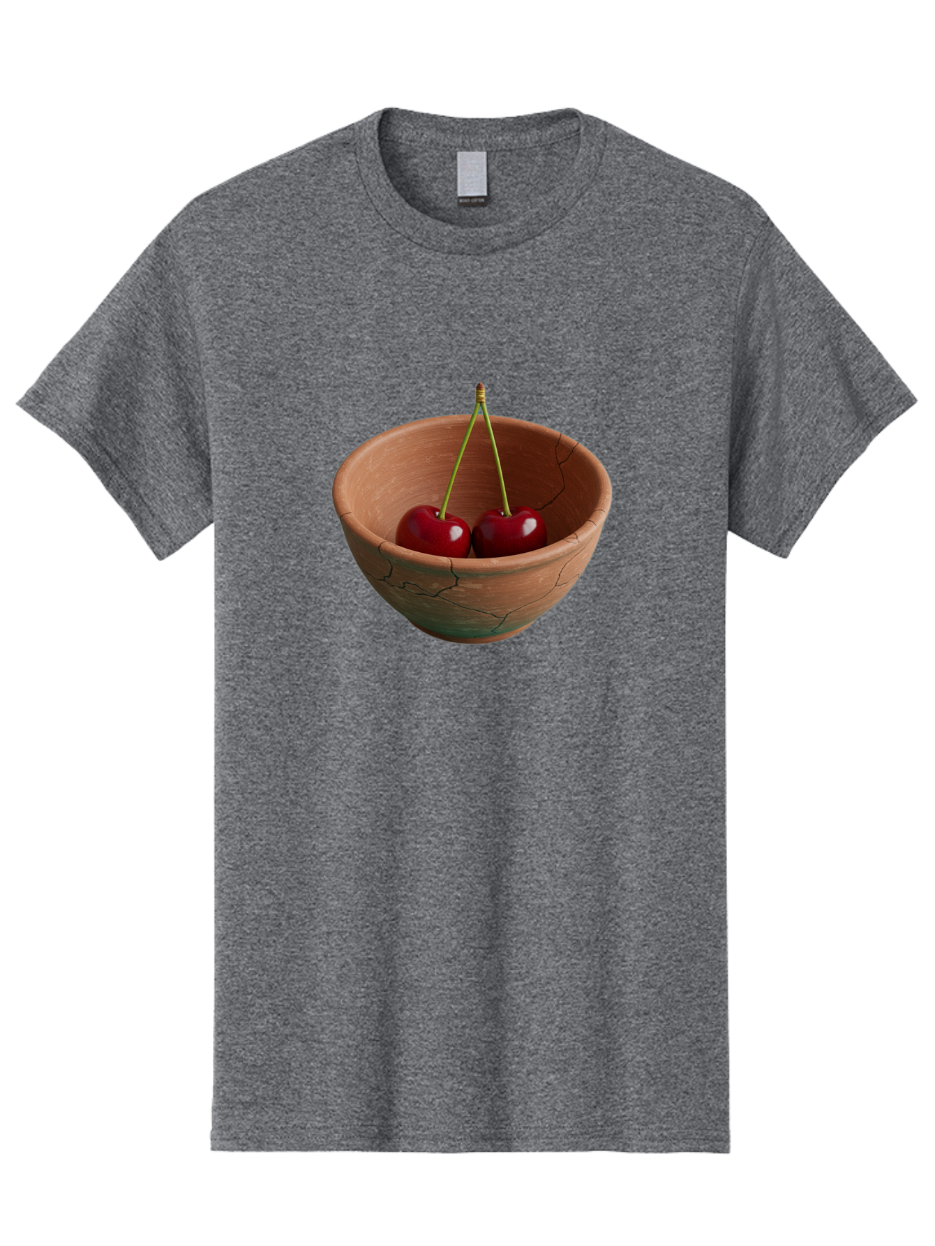 Cherries-In-A-Clay-Bowl Men'S Graphic Tee, 100% Cotton, Comfortable Casual Summer Wear, Machine Washable, Vintage Camera, Old Camera, Antique Camera, Black Camera, Classic Photography, Photography Equipment, Nostalgic Device, Film Camera, Bai669