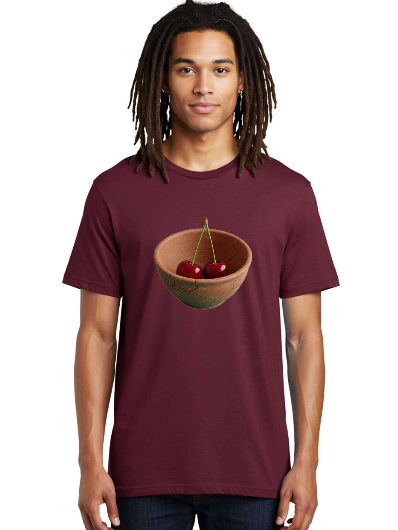 Cherries-In-A-Clay-Bowl Men'S Graphic Tee, 100% Cotton, Comfortable Casual Summer Wear, Machine Washable, Vintage Camera, Old Camera, Antique Camera, Black Camera, Classic Photography, Photography Equipment, Nostalgic Device, Film Camera, Bai669