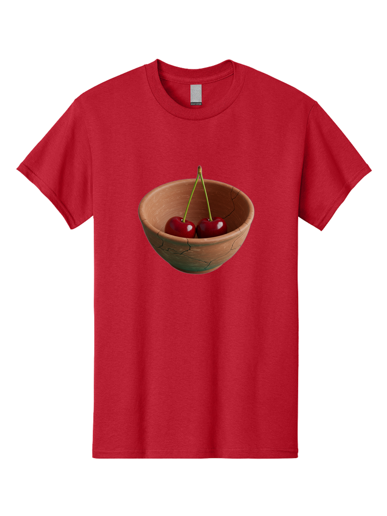 Cherries-In-A-Clay-Bowl Men'S Graphic Tee, 100% Cotton, Comfortable Casual Summer Wear, Machine Washable, Vintage Camera, Old Camera, Antique Camera, Black Camera, Classic Photography, Photography Equipment, Nostalgic Device, Film Camera, Bai669