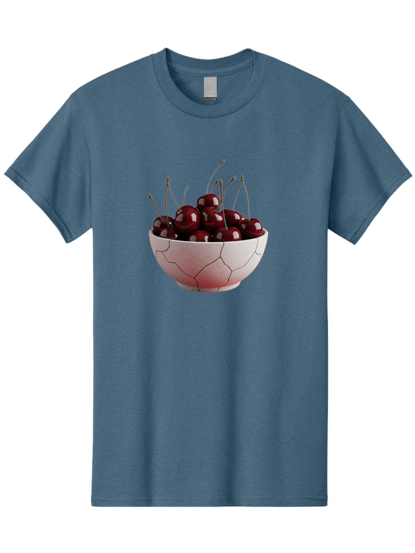 Cherries-In-A-Cracked-Bowl Men'S Graphic Tee, 100% Cotton, Comfortable Casual Summer Wear, Machine Washable, Vintage Camera, Old Camera, Antique Camera, Black Camera, Classic Photography, Photography Equipment, Nostalgic Device, Film Camera, Bai670