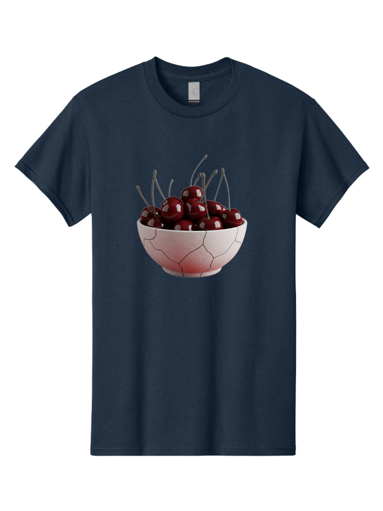 Cherries-In-A-Cracked-Bowl Men'S Graphic Tee, 100% Cotton, Comfortable Casual Summer Wear, Machine Washable, Vintage Camera, Old Camera, Antique Camera, Black Camera, Classic Photography, Photography Equipment, Nostalgic Device, Film Camera, Bai670