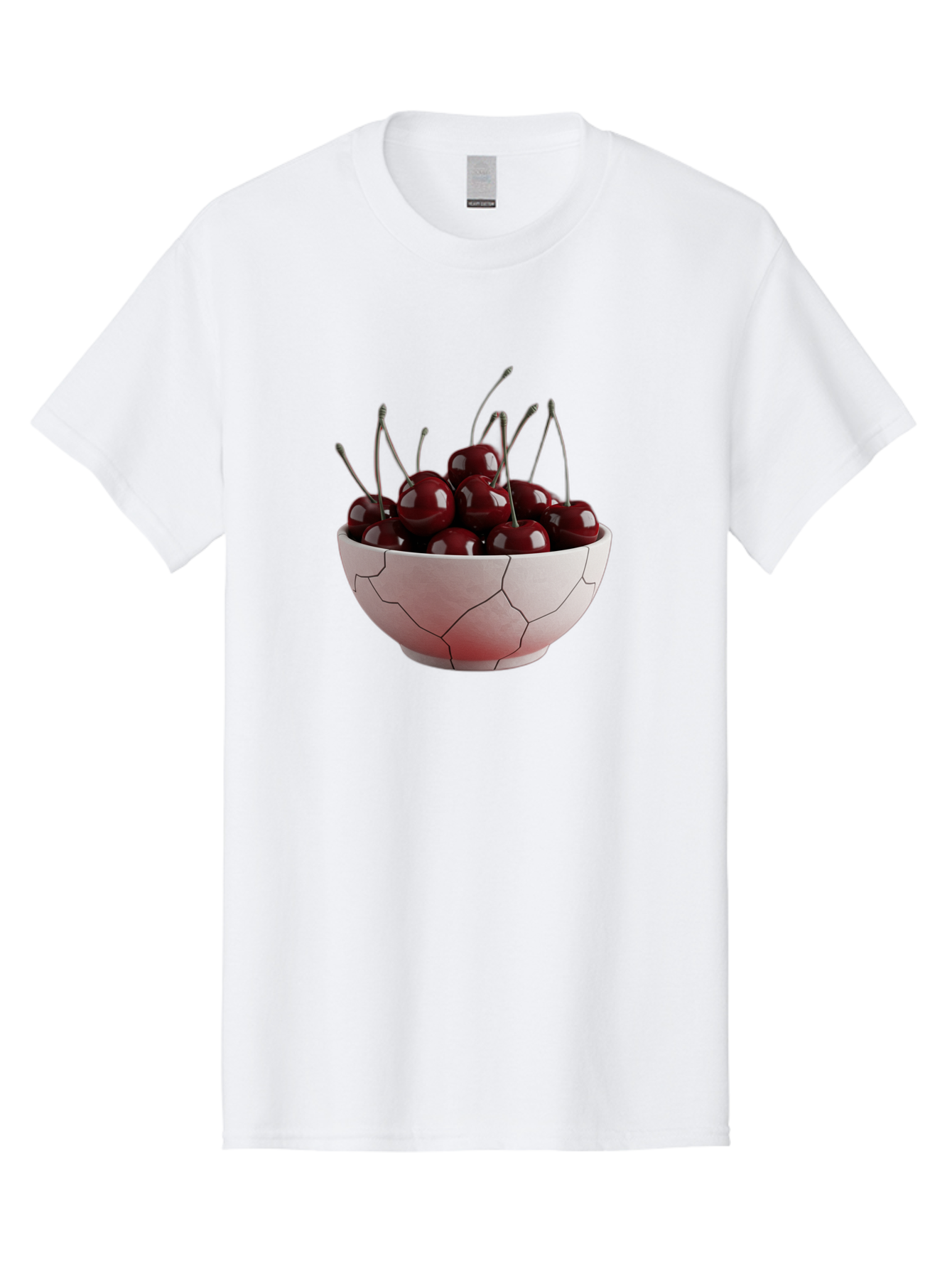 Cherries-In-A-Cracked-Bowl Men'S Graphic Tee, 100% Cotton, Comfortable Casual Summer Wear, Machine Washable, Vintage Camera, Old Camera, Antique Camera, Black Camera, Classic Photography, Photography Equipment, Nostalgic Device, Film Camera, Bai670