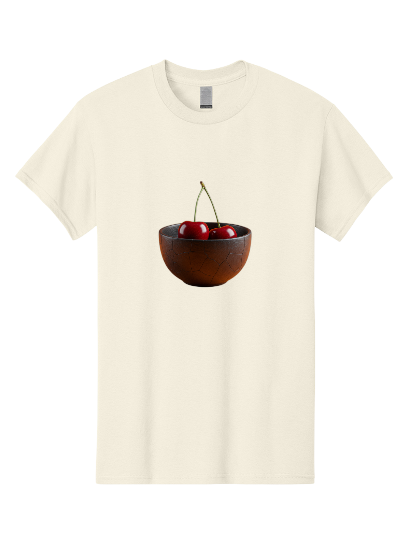 Cherries-In-Bowl-1 Men'S Graphic Tee, 100% Cotton, Comfortable Casual Summer Wear, Machine Washable, Vintage Camera, Old Camera, Antique Camera, Black Camera, Classic Photography, Photography Equipment, Nostalgic Device, Film Camera, Bai673
