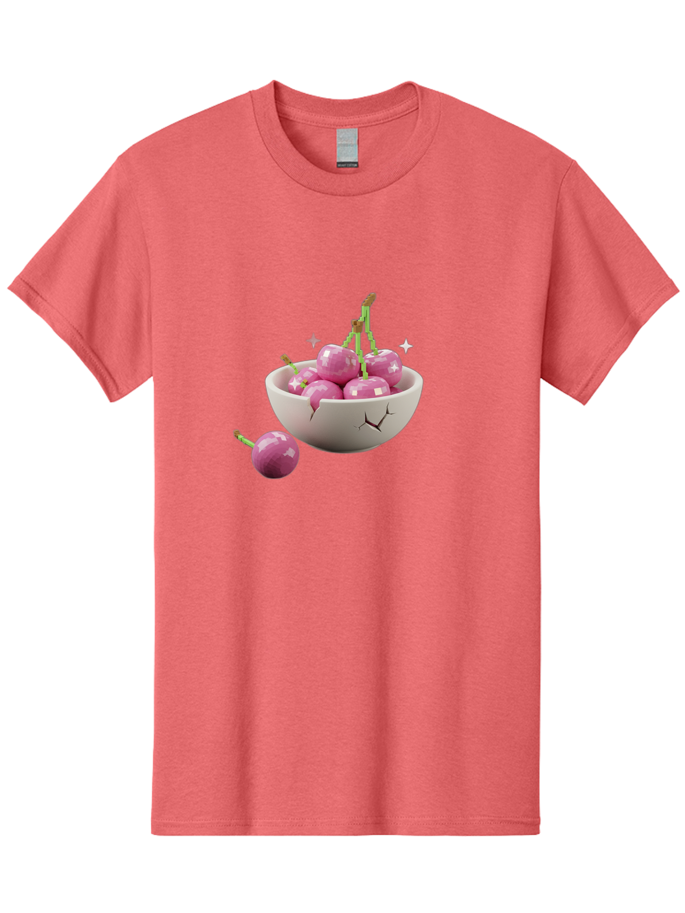 Cherries-In-Bowl-10 Men'S Graphic Tee, 100% Cotton, Comfortable Casual Summer Wear, Machine Washable, Vintage Camera, Old Camera, Antique Camera, Black Camera, Classic Photography, Photography Equipment, Nostalgic Device, Film Camera, Bai674
