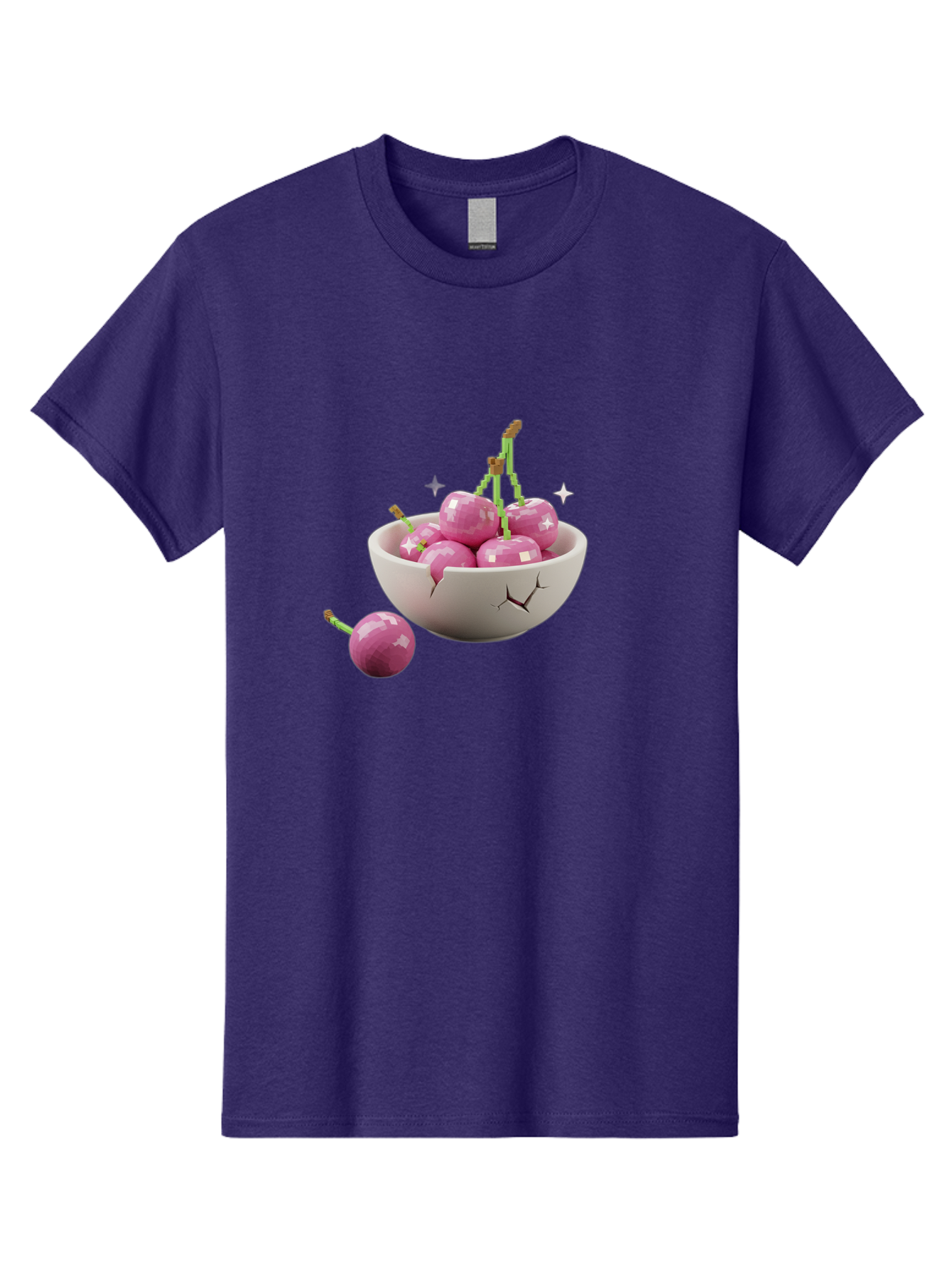 Cherries-In-Bowl-10 Men'S Graphic Tee, 100% Cotton, Comfortable Casual Summer Wear, Machine Washable, Vintage Camera, Old Camera, Antique Camera, Black Camera, Classic Photography, Photography Equipment, Nostalgic Device, Film Camera, Bai674
