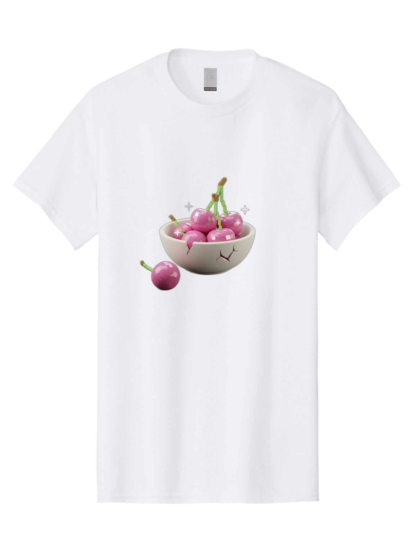 Cherries-In-Bowl-10 Men'S Graphic Tee, 100% Cotton, Comfortable Casual Summer Wear, Machine Washable, Vintage Camera, Old Camera, Antique Camera, Black Camera, Classic Photography, Photography Equipment, Nostalgic Device, Film Camera, Bai674