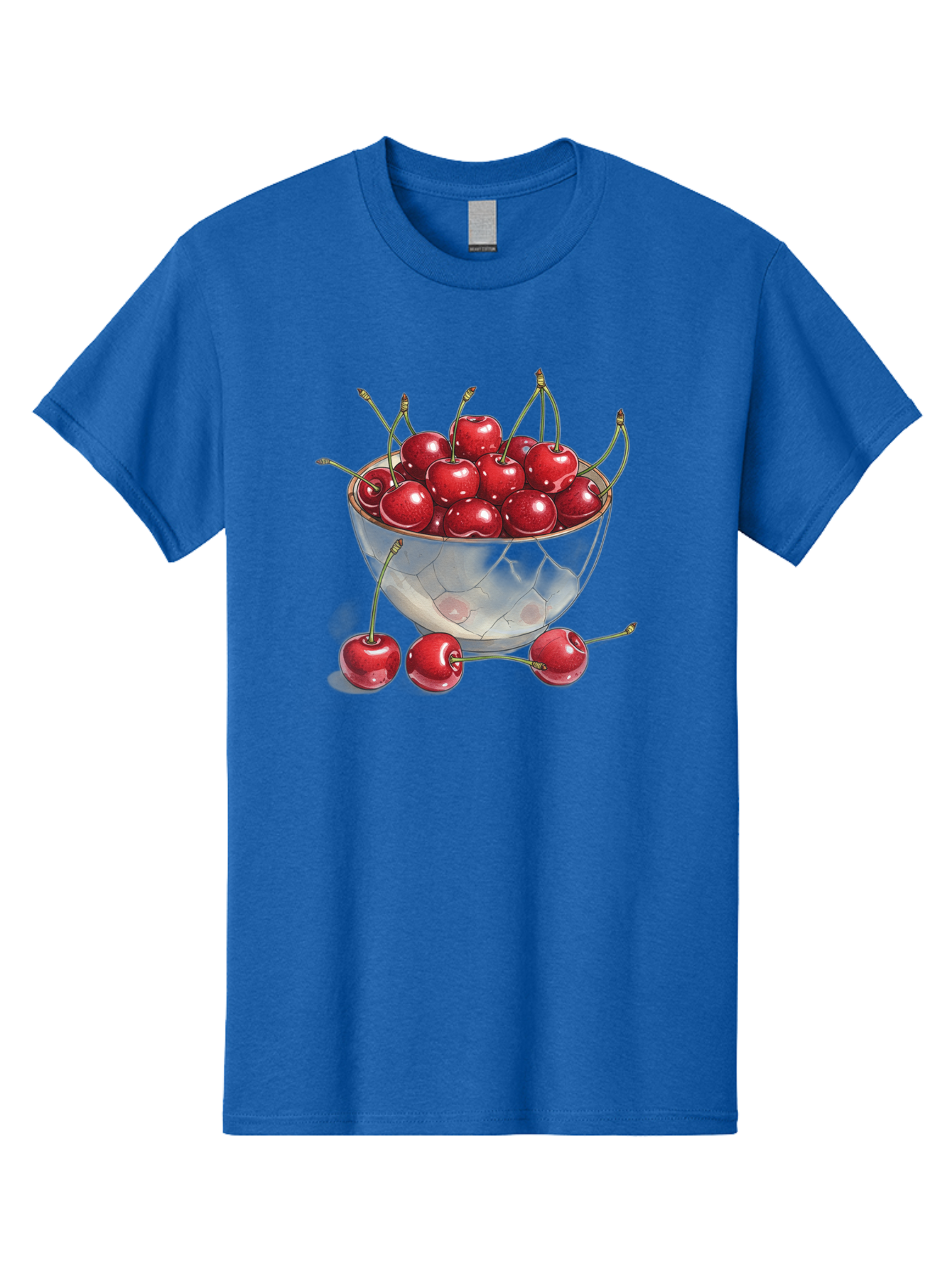 Cherries-In-Bowl-11 Men'S Graphic Tee, 100% Cotton, Comfortable Casual Summer Wear, Machine Washable, Vintage Camera, Old Camera, Antique Camera, Black Camera, Classic Photography, Photography Equipment, Nostalgic Device, Film Camera, Bai675