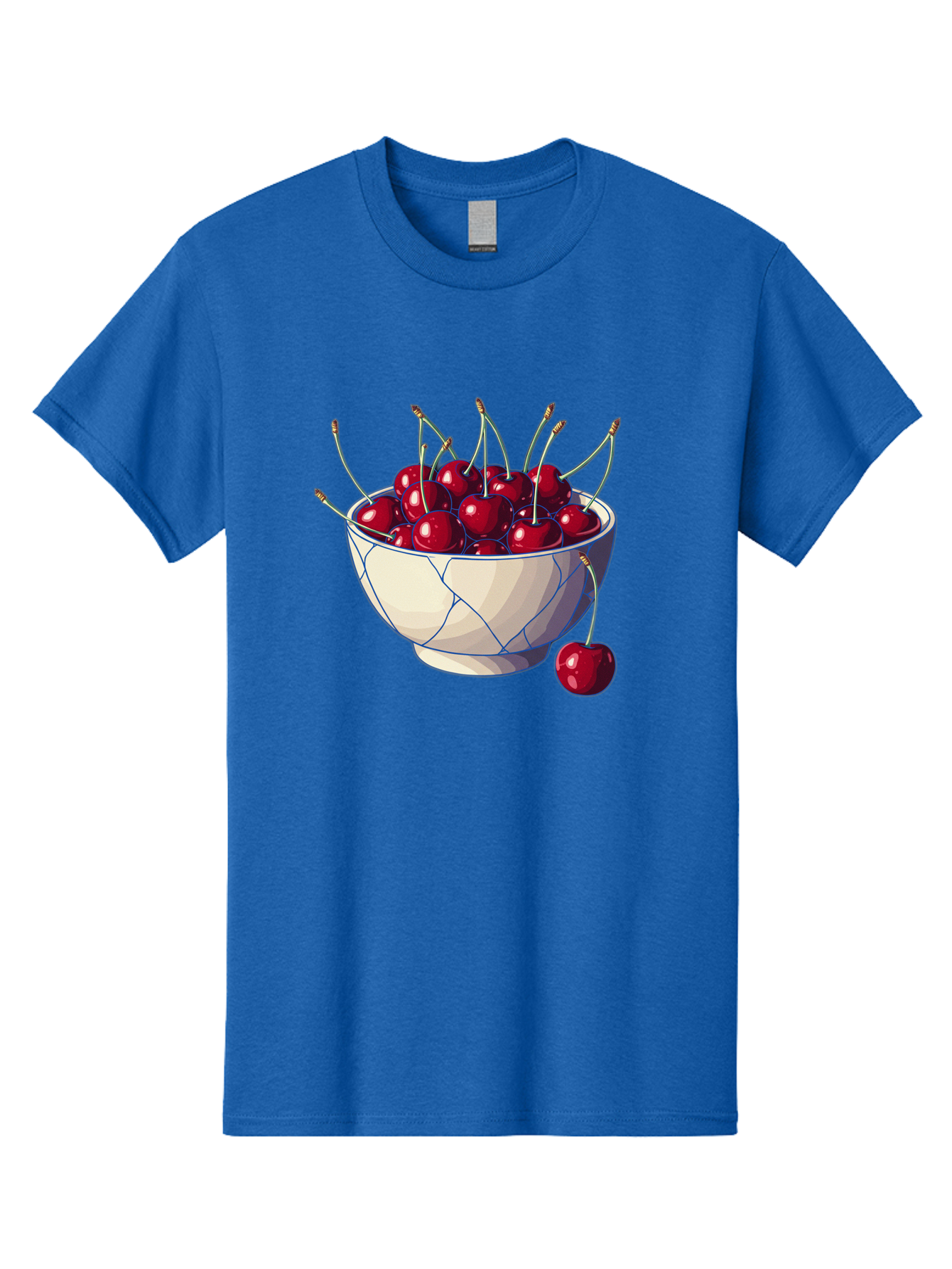 Cherries-In-Bowl-12 Men'S Graphic Tee, 100% Cotton, Comfortable Casual Summer Wear, Machine Washable, Vintage Camera, Old Camera, Antique Camera, Black Camera, Classic Photography, Photography Equipment, Nostalgic Device, Film Camera, Bai676