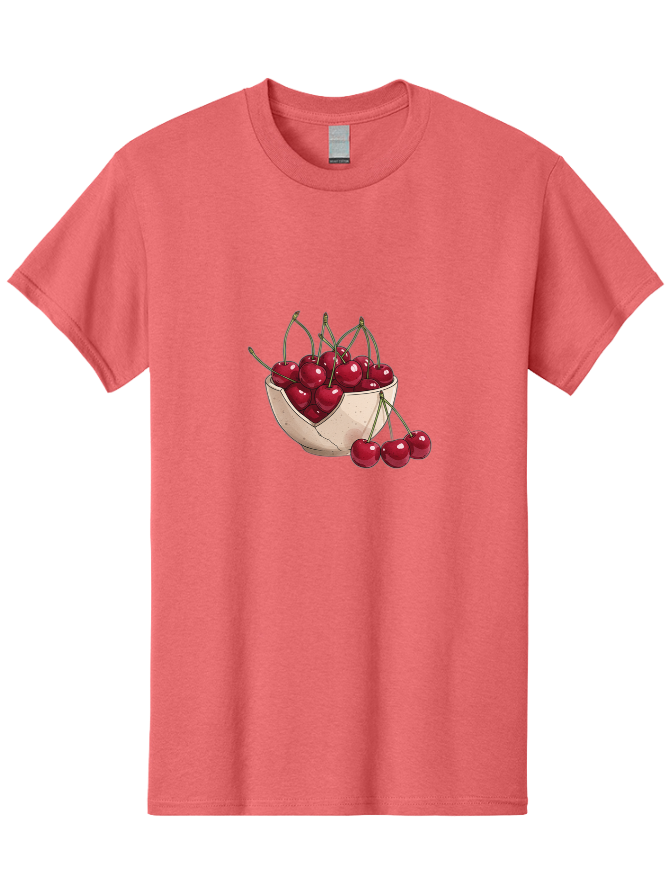 Cherries-In-Bowl-13 Men'S Graphic Tee, 100% Cotton, Comfortable Casual Summer Wear, Machine Washable, Vintage Camera, Old Camera, Antique Camera, Black Camera, Classic Photography, Photography Equipment, Nostalgic Device, Film Camera, Bai677