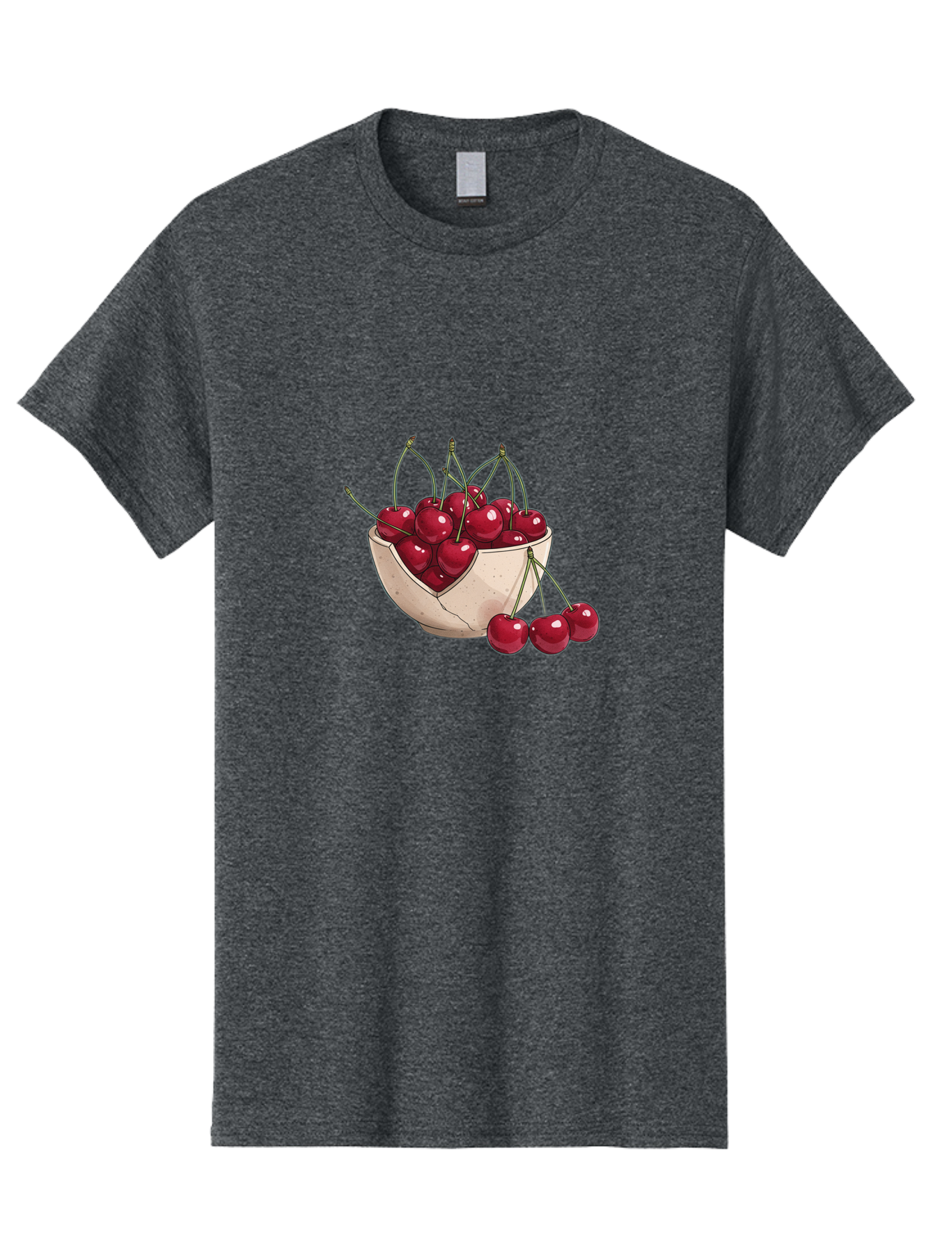 Cherries-In-Bowl-13 Men'S Graphic Tee, 100% Cotton, Comfortable Casual Summer Wear, Machine Washable, Vintage Camera, Old Camera, Antique Camera, Black Camera, Classic Photography, Photography Equipment, Nostalgic Device, Film Camera, Bai677