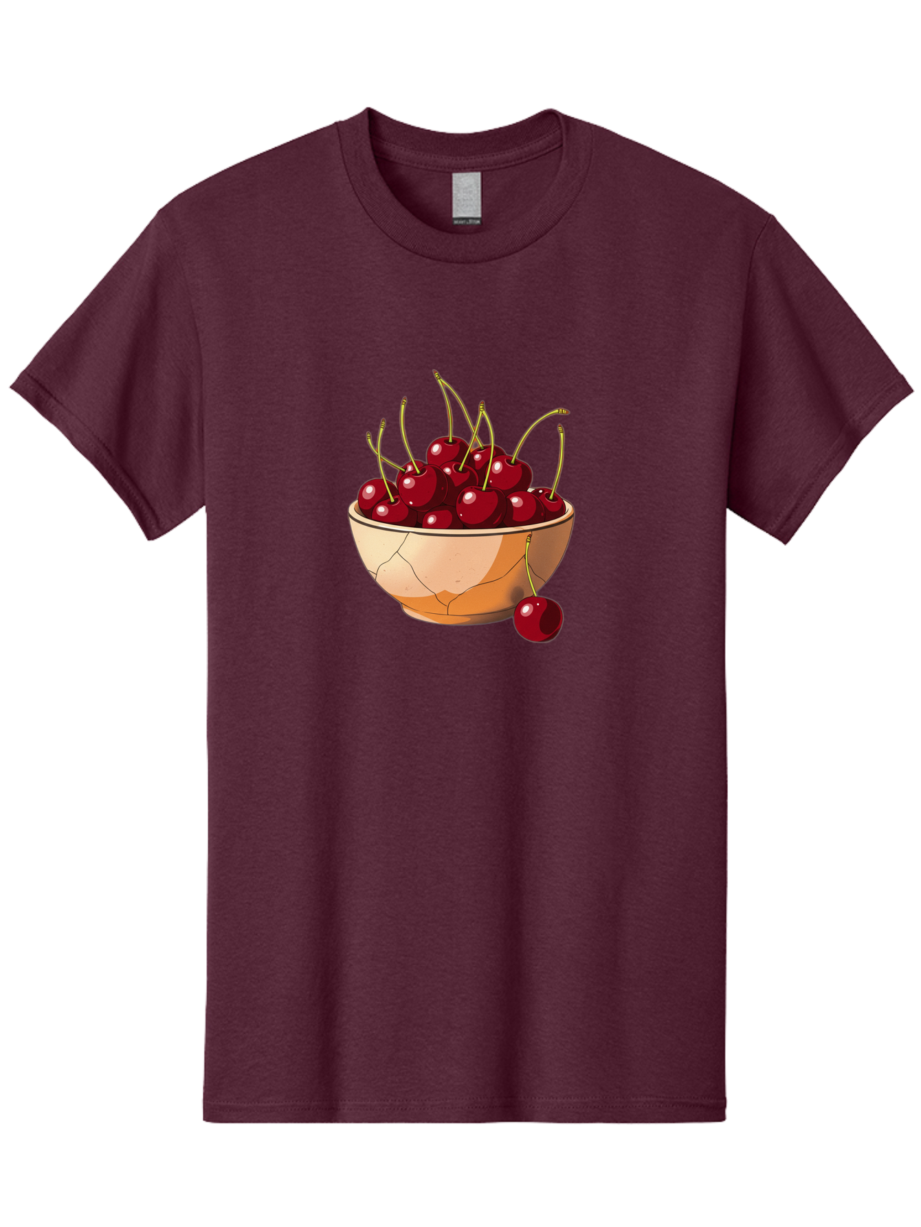Cherries-In-Bowl-14 Men'S Graphic Tee, 100% Cotton, Comfortable Casual Summer Wear, Machine Washable, Vintage Camera, Old Camera, Antique Camera, Black Camera, Classic Photography, Photography Equipment, Nostalgic Device, Film Camera, Bai678