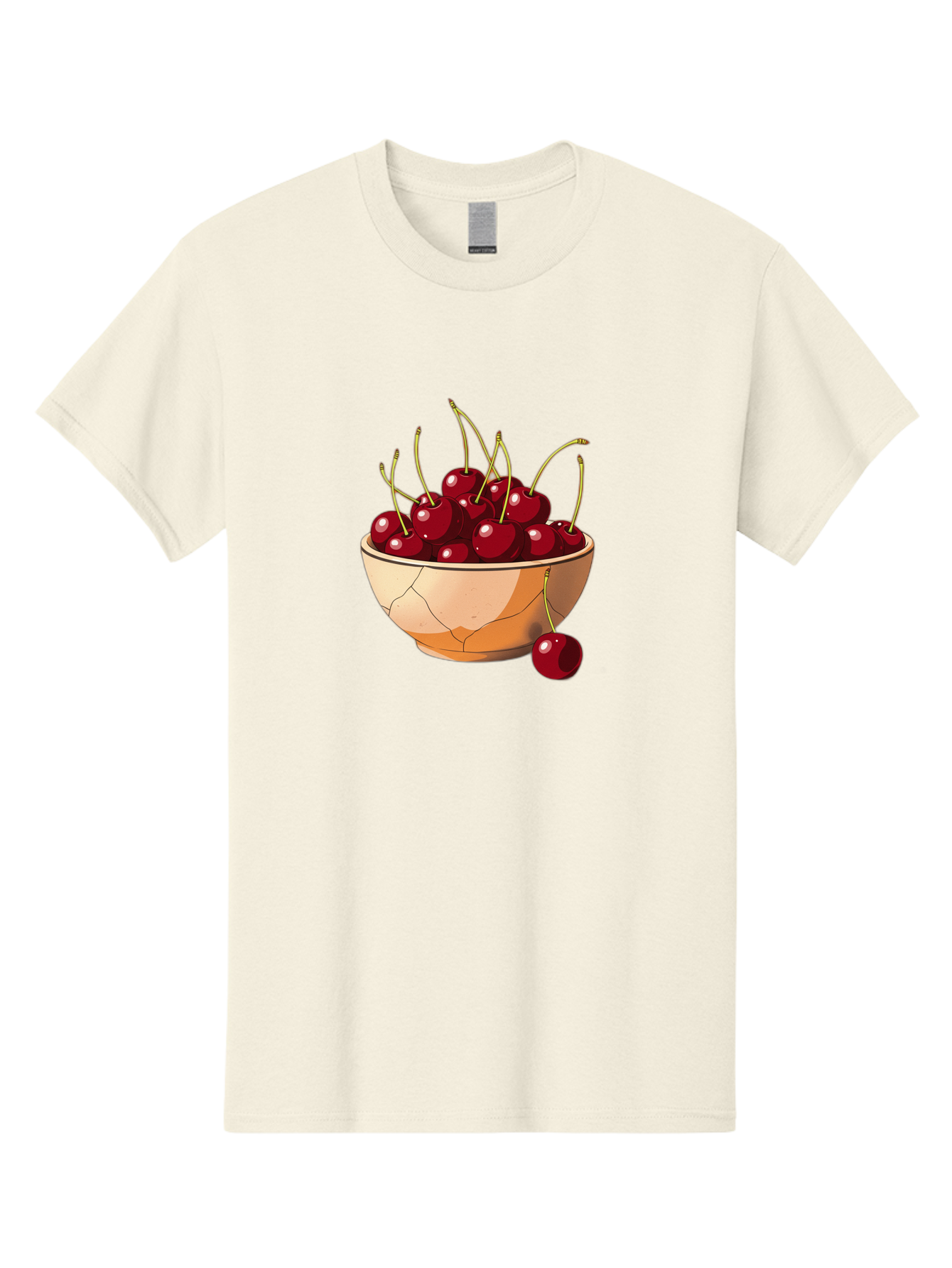 Cherries-In-Bowl-14 Men'S Graphic Tee, 100% Cotton, Comfortable Casual Summer Wear, Machine Washable, Vintage Camera, Old Camera, Antique Camera, Black Camera, Classic Photography, Photography Equipment, Nostalgic Device, Film Camera, Bai678