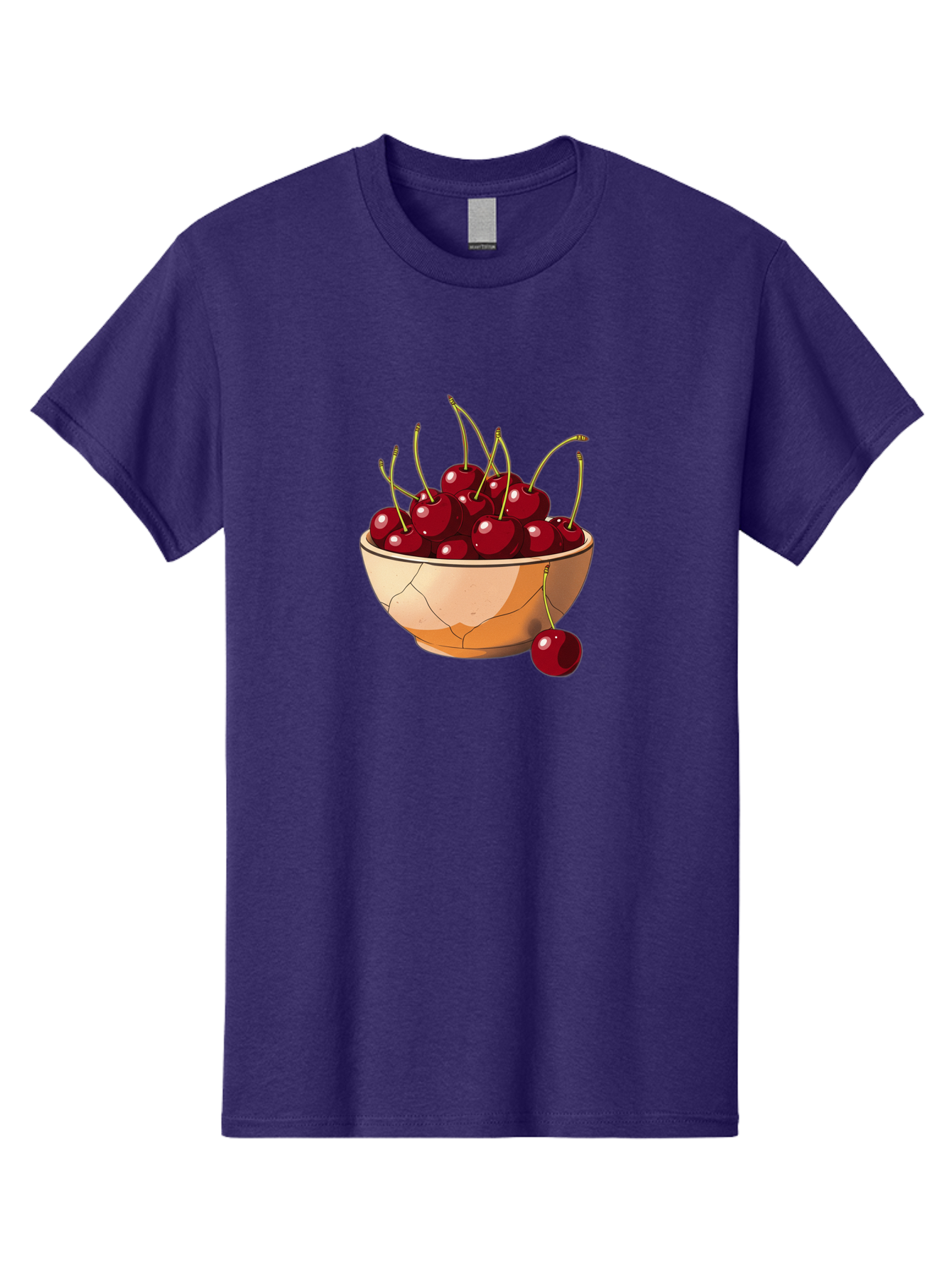 Cherries-In-Bowl-14 Men'S Graphic Tee, 100% Cotton, Comfortable Casual Summer Wear, Machine Washable, Vintage Camera, Old Camera, Antique Camera, Black Camera, Classic Photography, Photography Equipment, Nostalgic Device, Film Camera, Bai678
