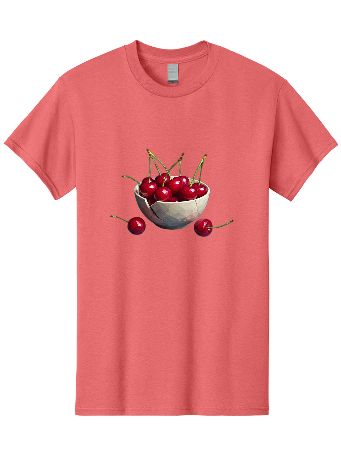 Cherries-In-Bowl-15 Men'S Graphic Tee, 100% Cotton, Comfortable Casual Summer Wear, Machine Washable, Vintage Camera, Old Camera, Antique Camera, Black Camera, Classic Photography, Photography Equipment, Nostalgic Device, Film Camera, Bai679