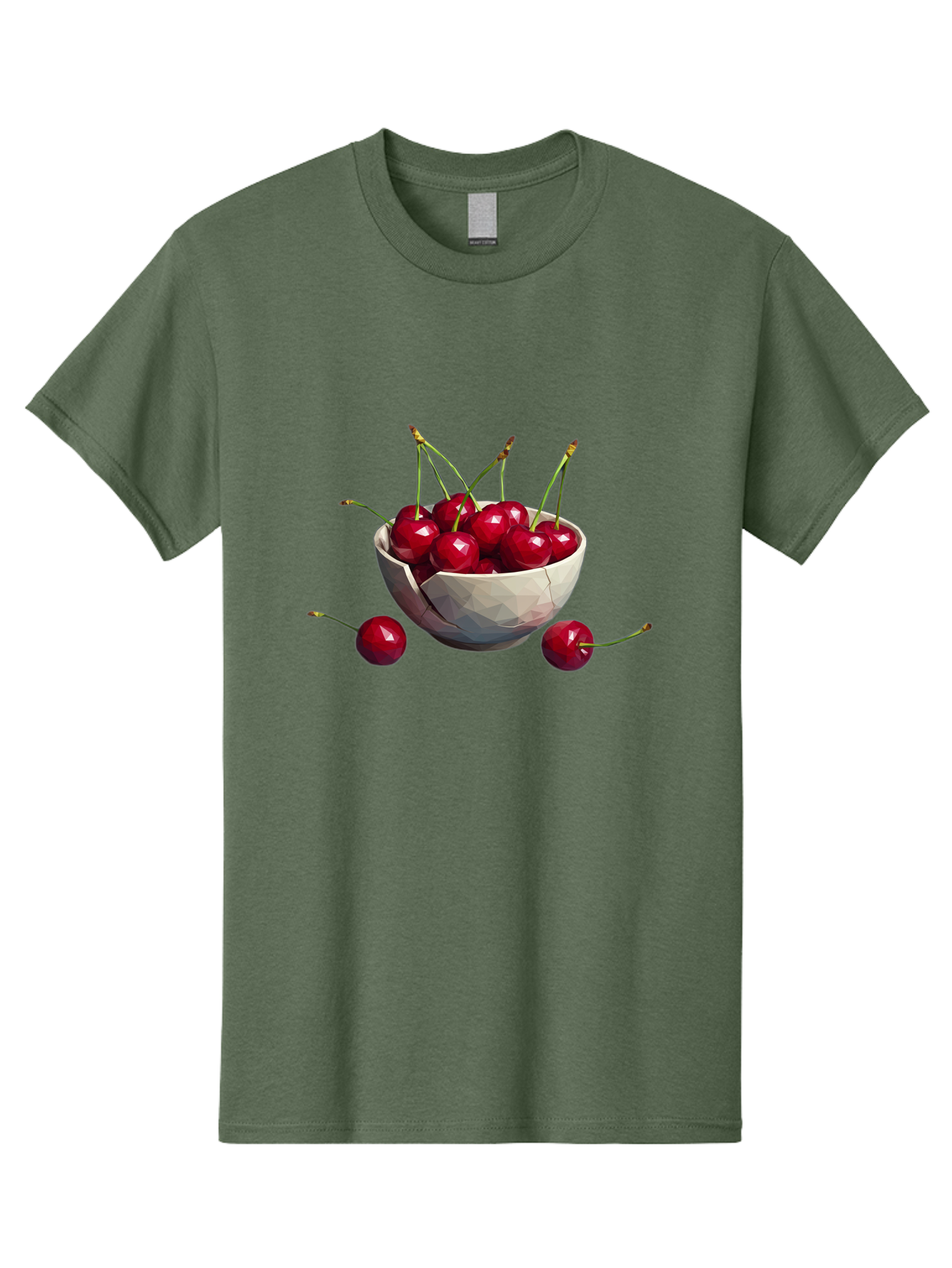 Cherries-In-Bowl-15 Men'S Graphic Tee, 100% Cotton, Comfortable Casual Summer Wear, Machine Washable, Vintage Camera, Old Camera, Antique Camera, Black Camera, Classic Photography, Photography Equipment, Nostalgic Device, Film Camera, Bai679