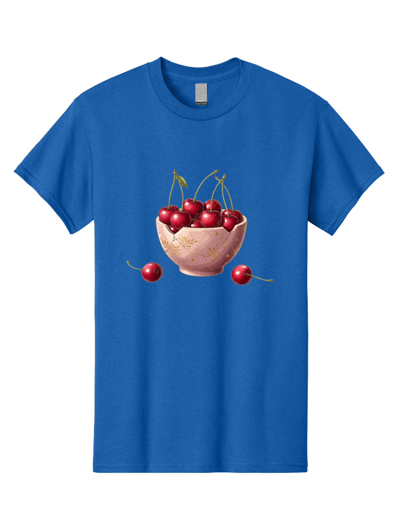 Cherries-In-Bowl-16 Men'S Graphic Tee, 100% Cotton, Comfortable Casual Summer Wear, Machine Washable, Vintage Camera, Old Camera, Antique Camera, Black Camera, Classic Photography, Photography Equipment, Nostalgic Device, Film Camera, Bai680